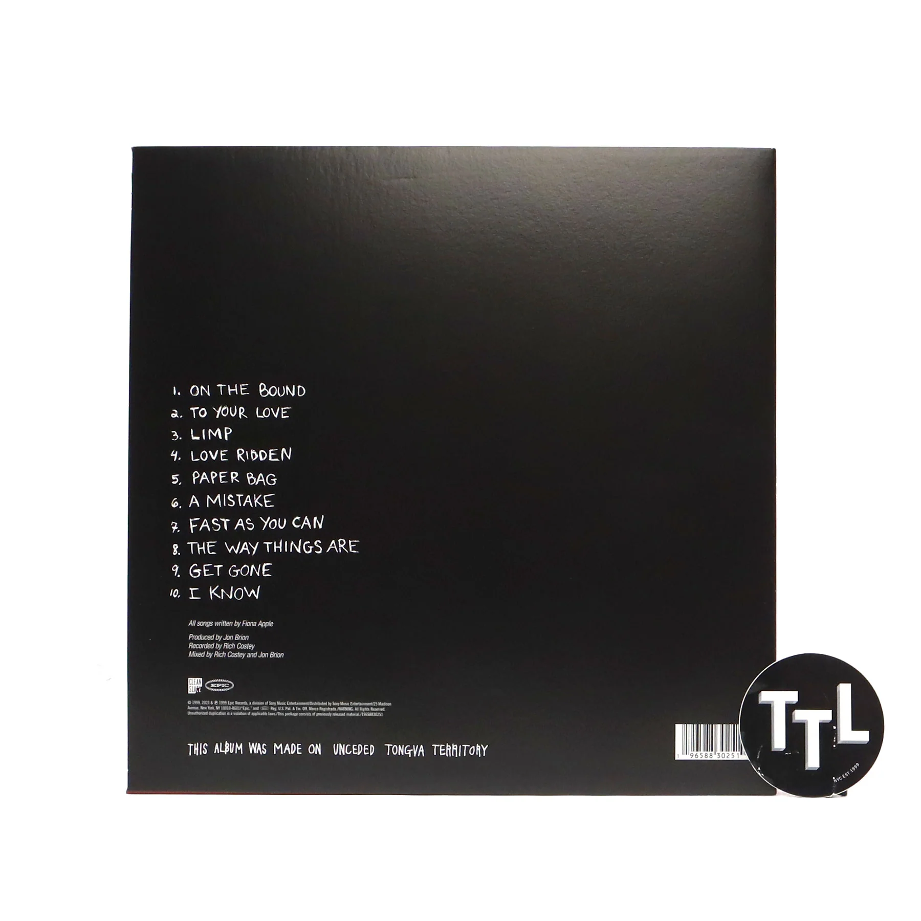 Fiona Apple: When The Pawn... (180g) Vinyl LP - Image 3