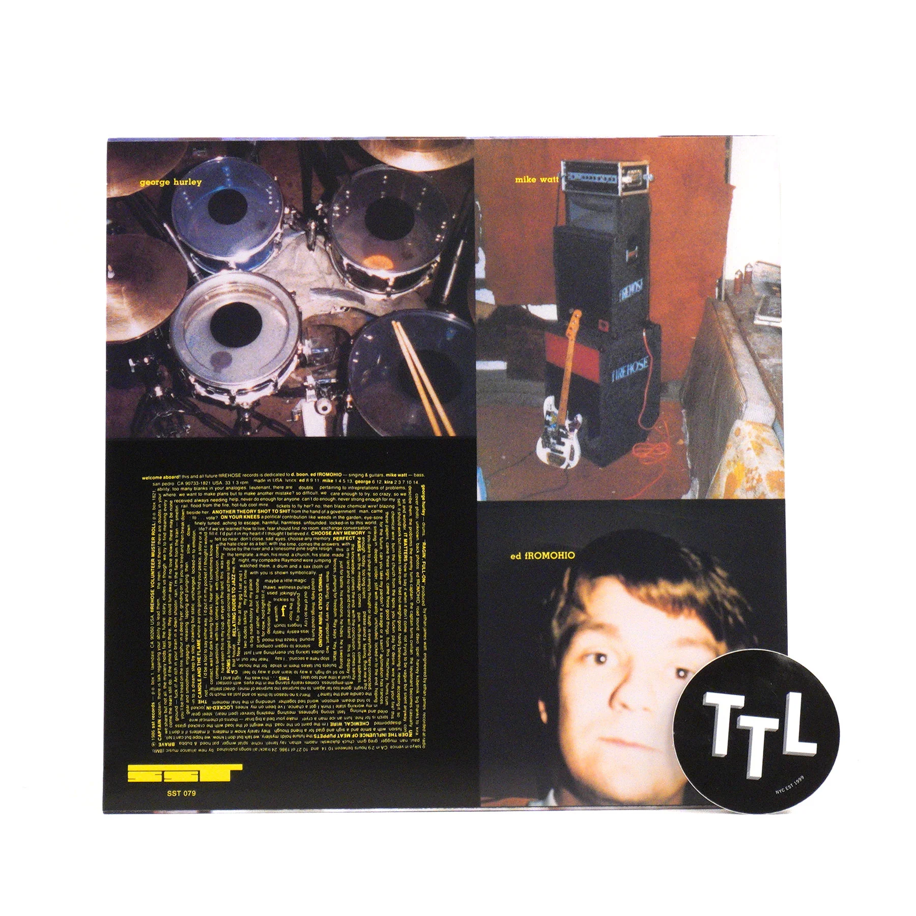 Firehose: Ragin' Full On Vinyl LP - Image 2