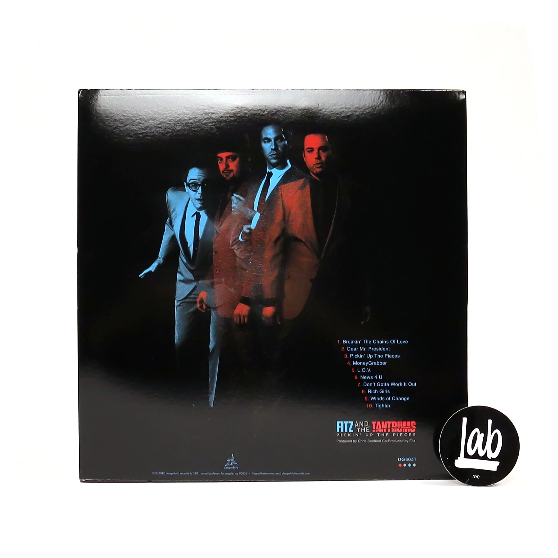 Fitz And The Tantrums: Pickin' Up The Pieces (Indie Exclusive Colored Vinyl) Vinyl LP - Image 3