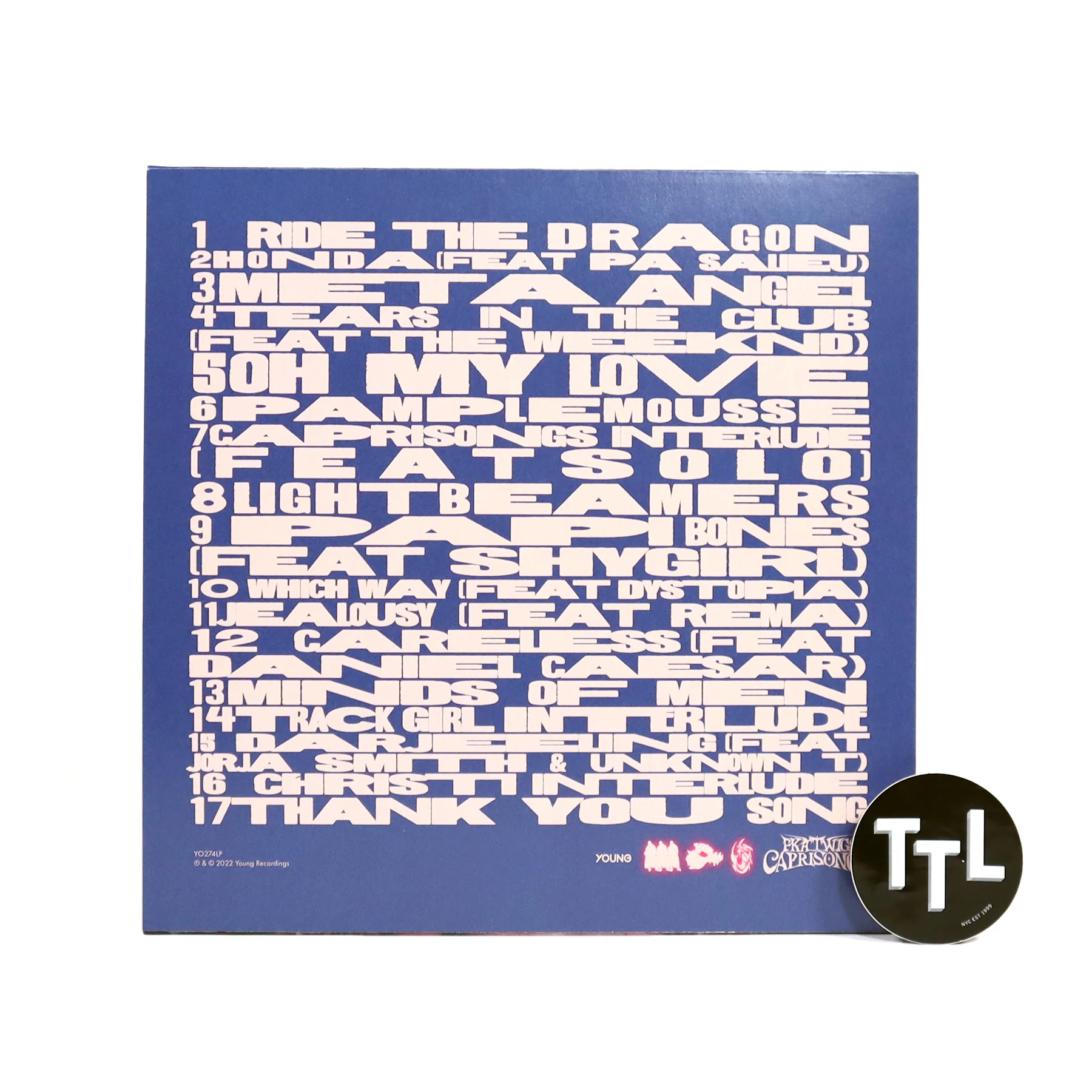 FKA Twigs: Caprisongs (Import) Vinyl LP - Image 3