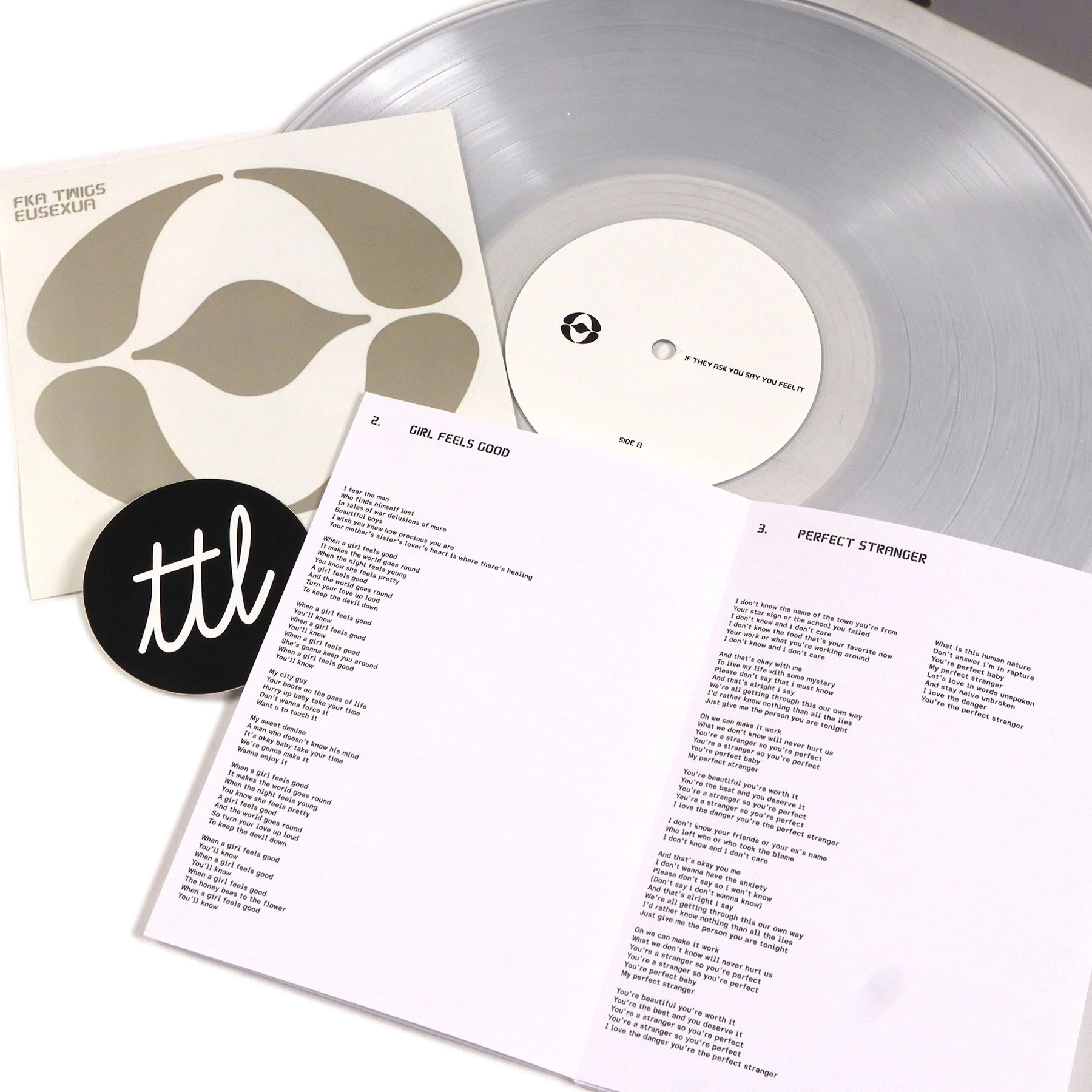FKA Twigs: EUSEXUA (Crystal Clear Colored Vinyl) Vinyl LP - Image 3