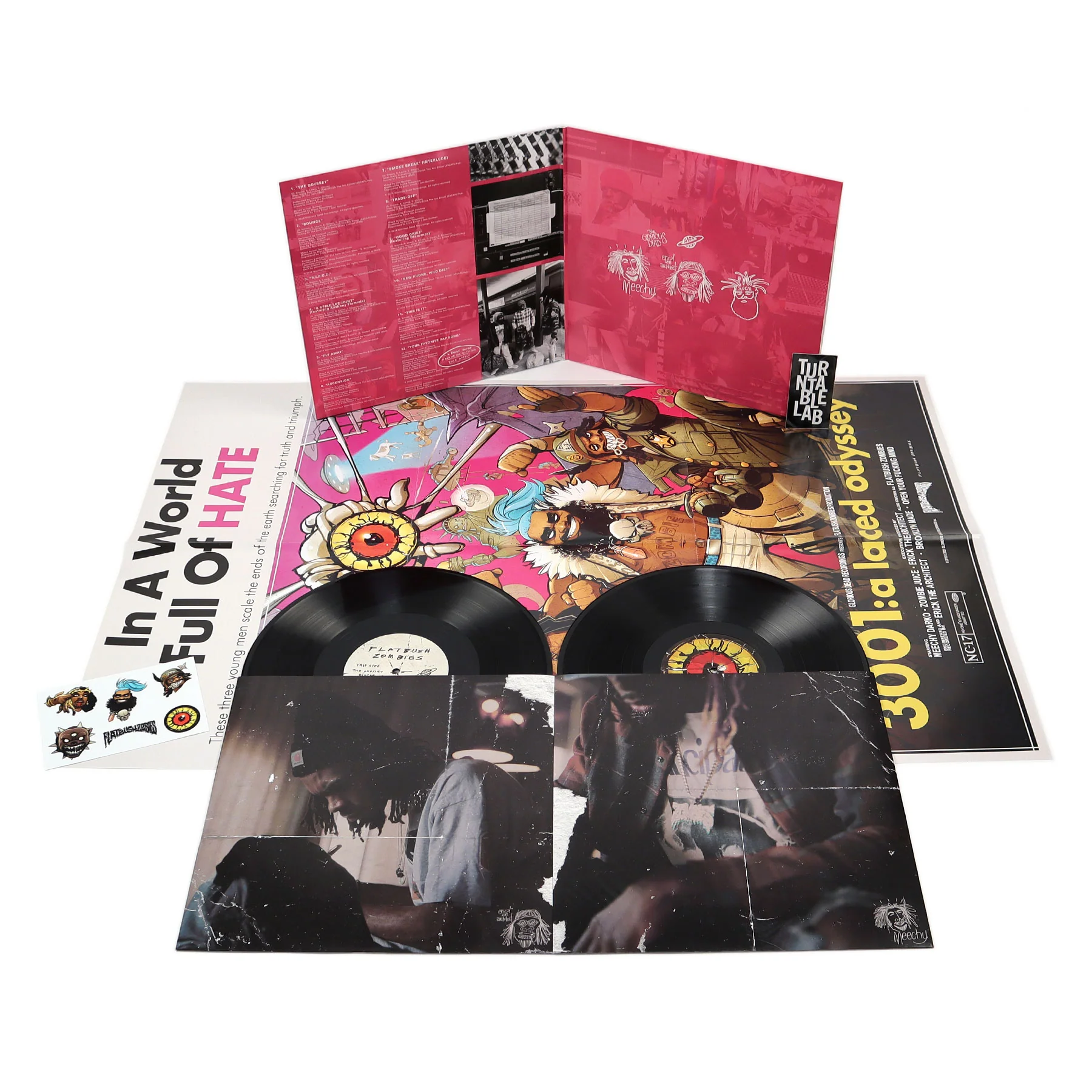 Flatbush Zombies: 3001 - A Laced Odyssey (Indie Exclusive) Vinyl 2LP - Image 2