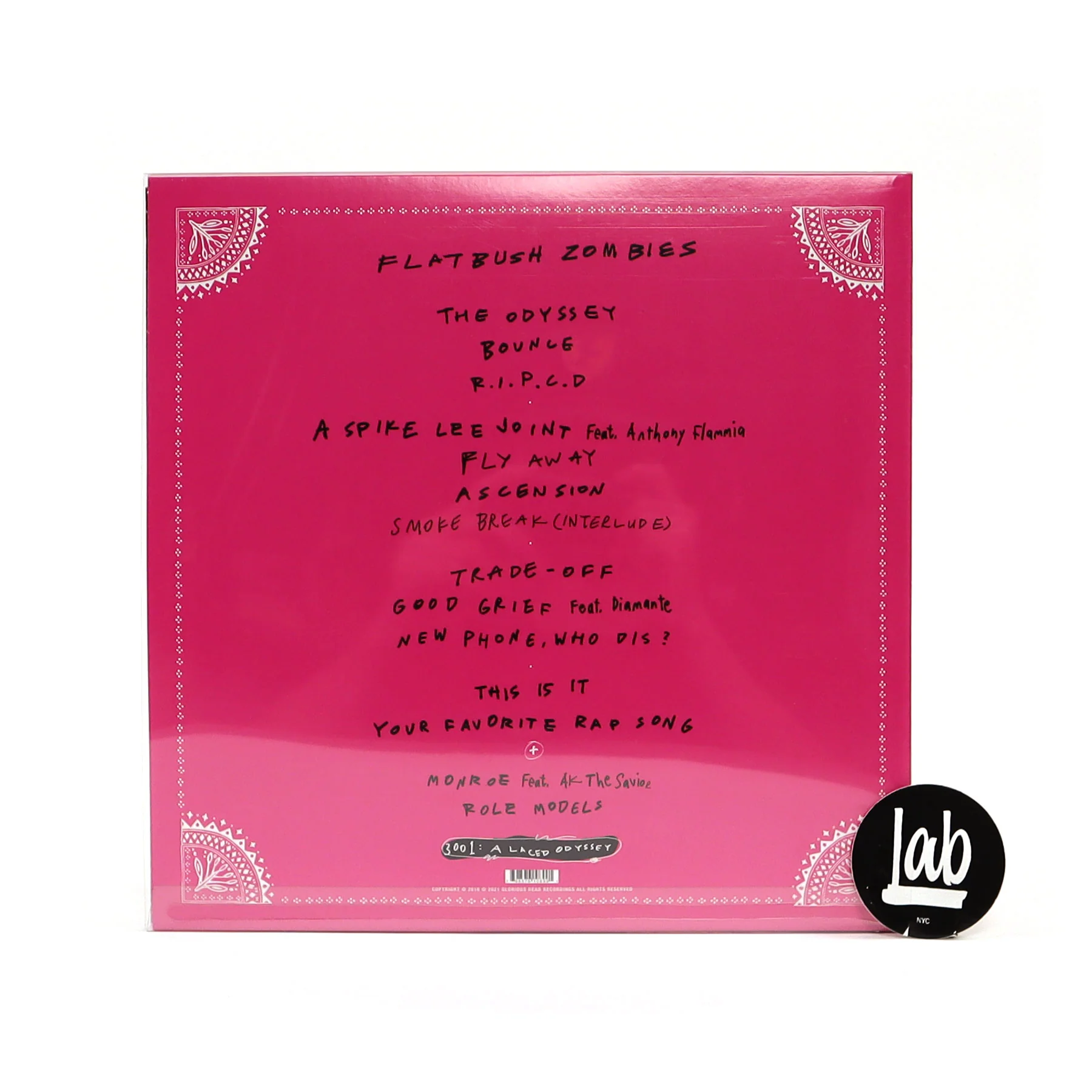 Flatbush Zombies: 3001 - A Laced Odyssey (Indie Exclusive) Vinyl 2LP - Image 3