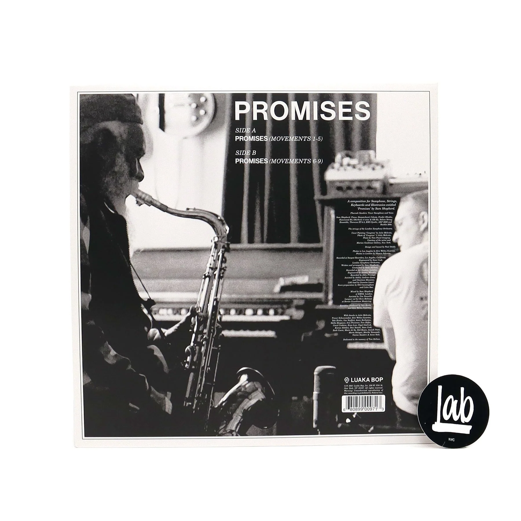 Floating Points & Pharoah Sanders: Promises (180g) Vinyl LP - Image 3