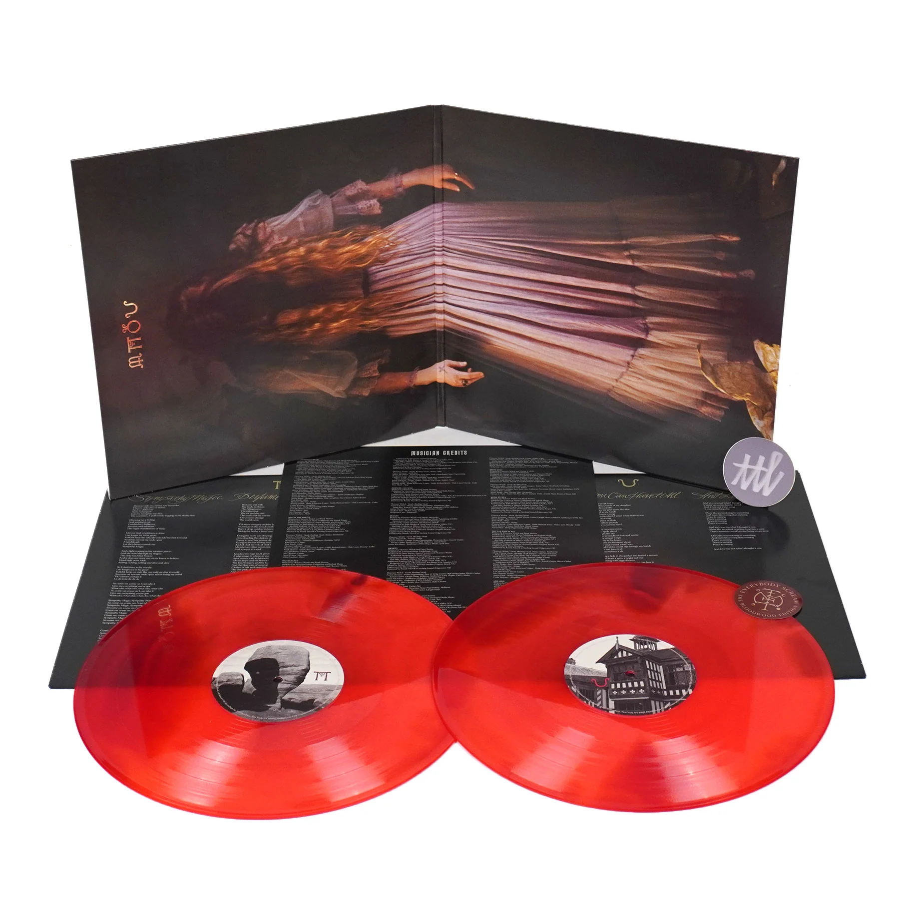 Florence And The Machine: Everybody Scream (Indie Exclusive Bloodwood Colored Vinyl) Vinyl 2LP - Image 2