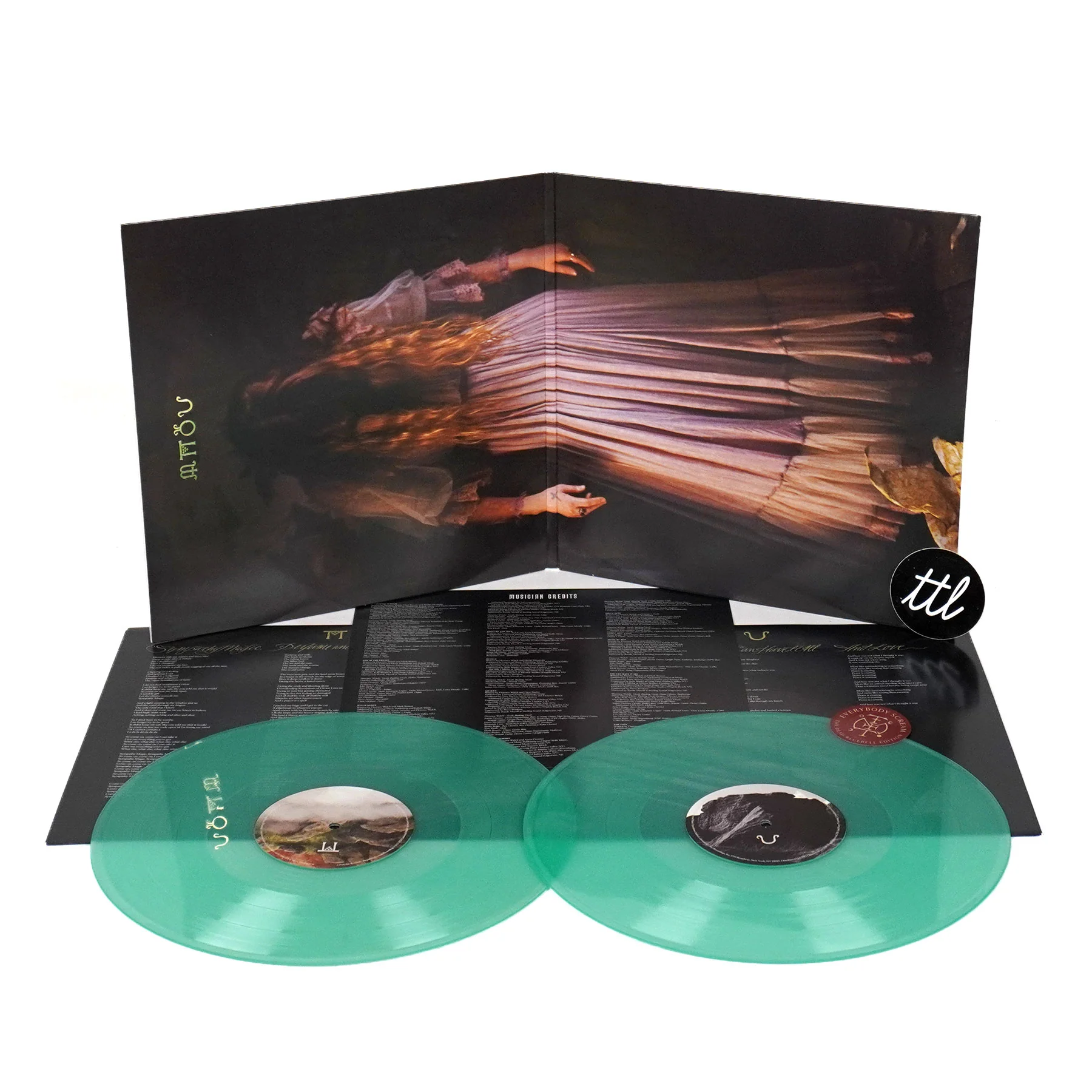 Florence And The Machine: Everybody Scream (Indie Exclusive Dead Bluebell Colored Vinyl) Vinyl 2LP - Image 2