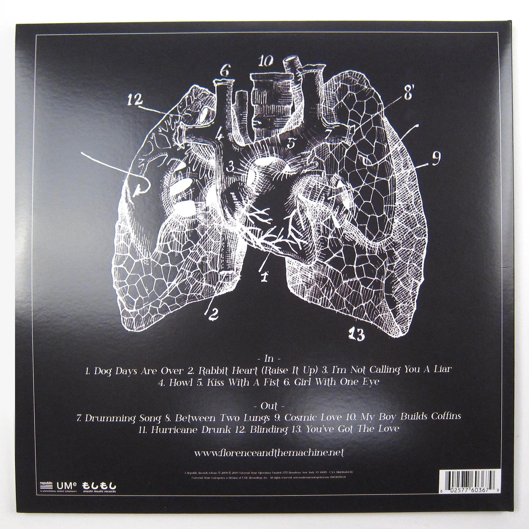 Florence And The Machine: Lungs 10th Anniversary Edition (Colored Vinyl) Vinyl LP - Image 3