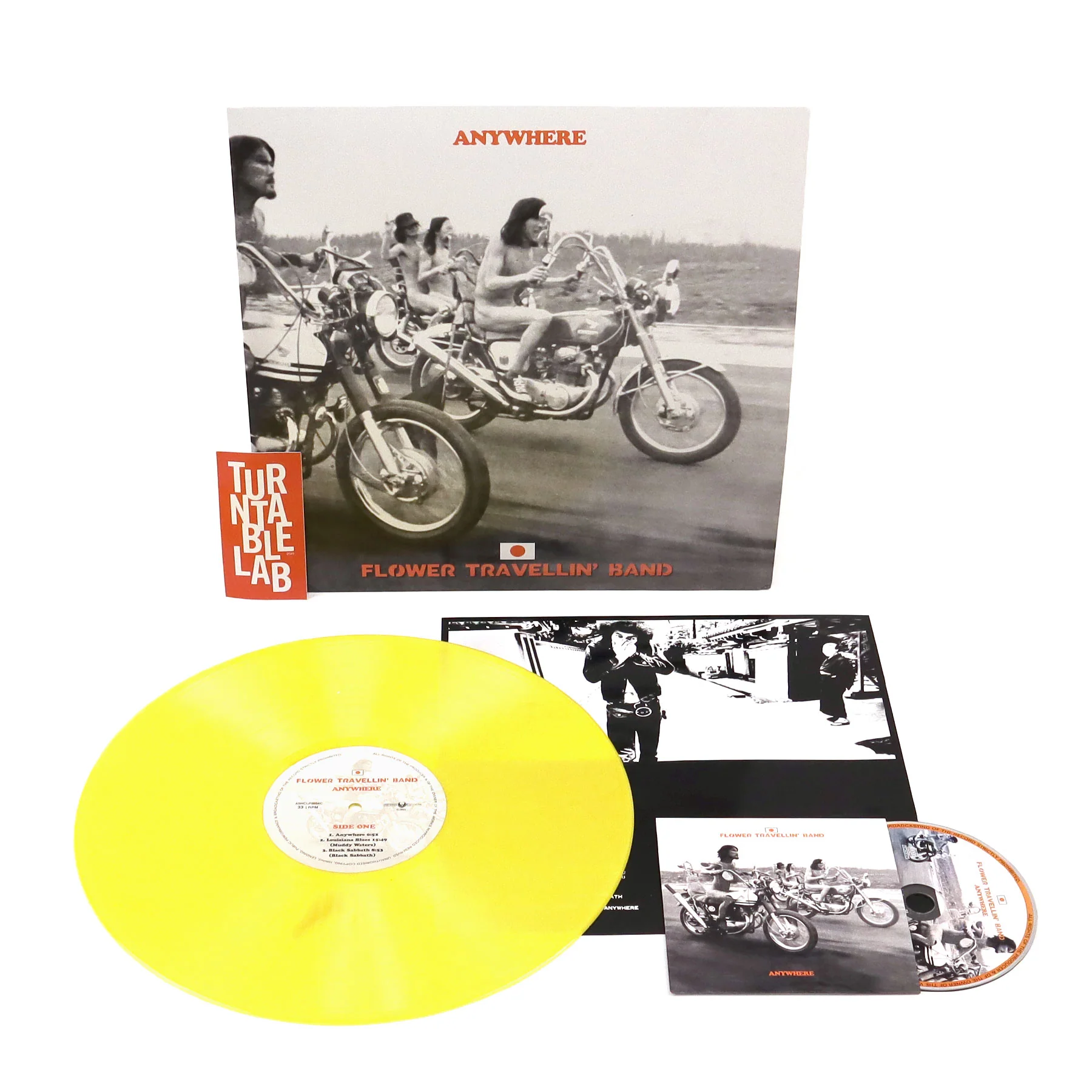 Flower Travellin' Band: Anywhere (180g, Colored Vinyl) Vinyl LP+CD - Image 2