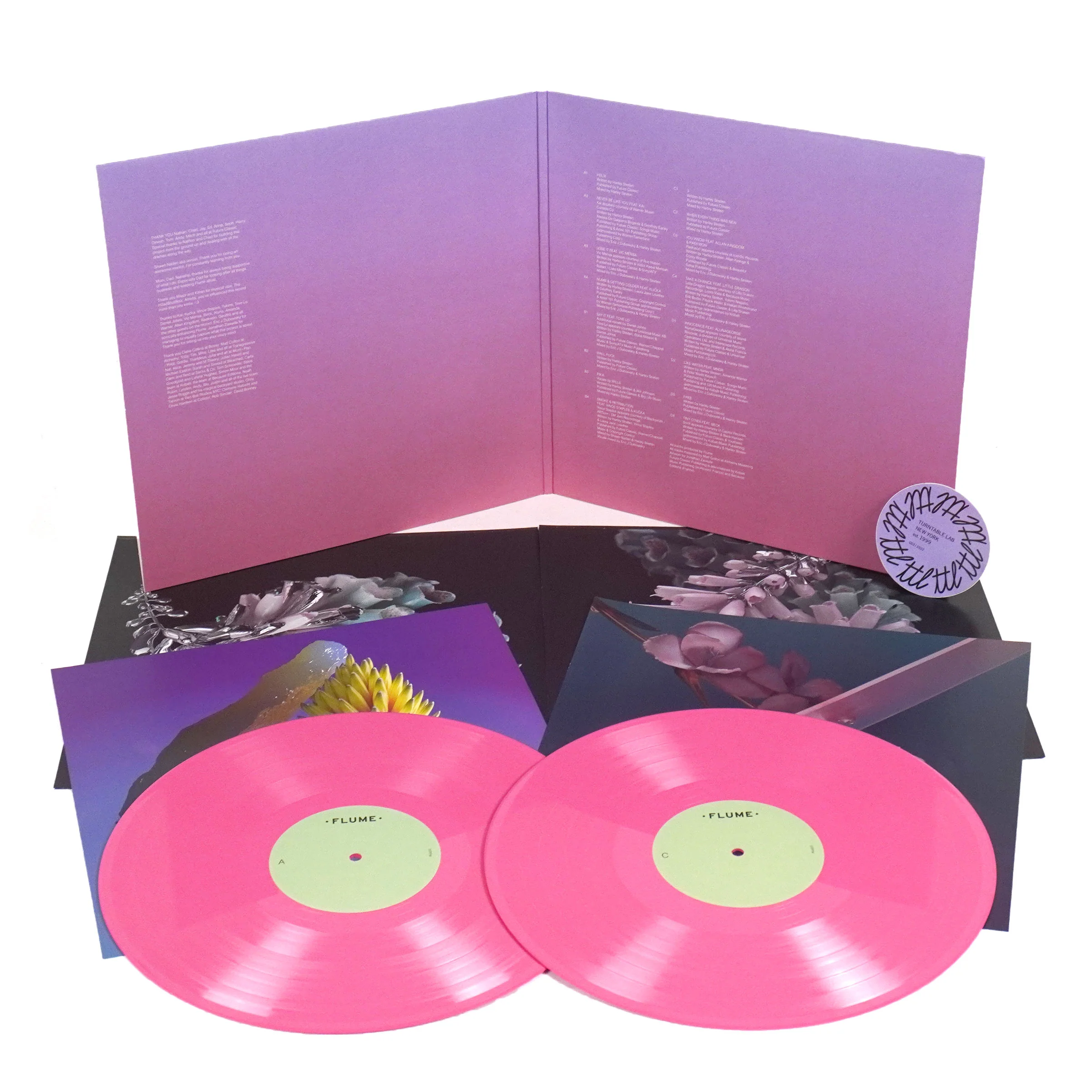 Flume: Skin (Pink Colored Vinyl) Vinyl 2LP - Image 2