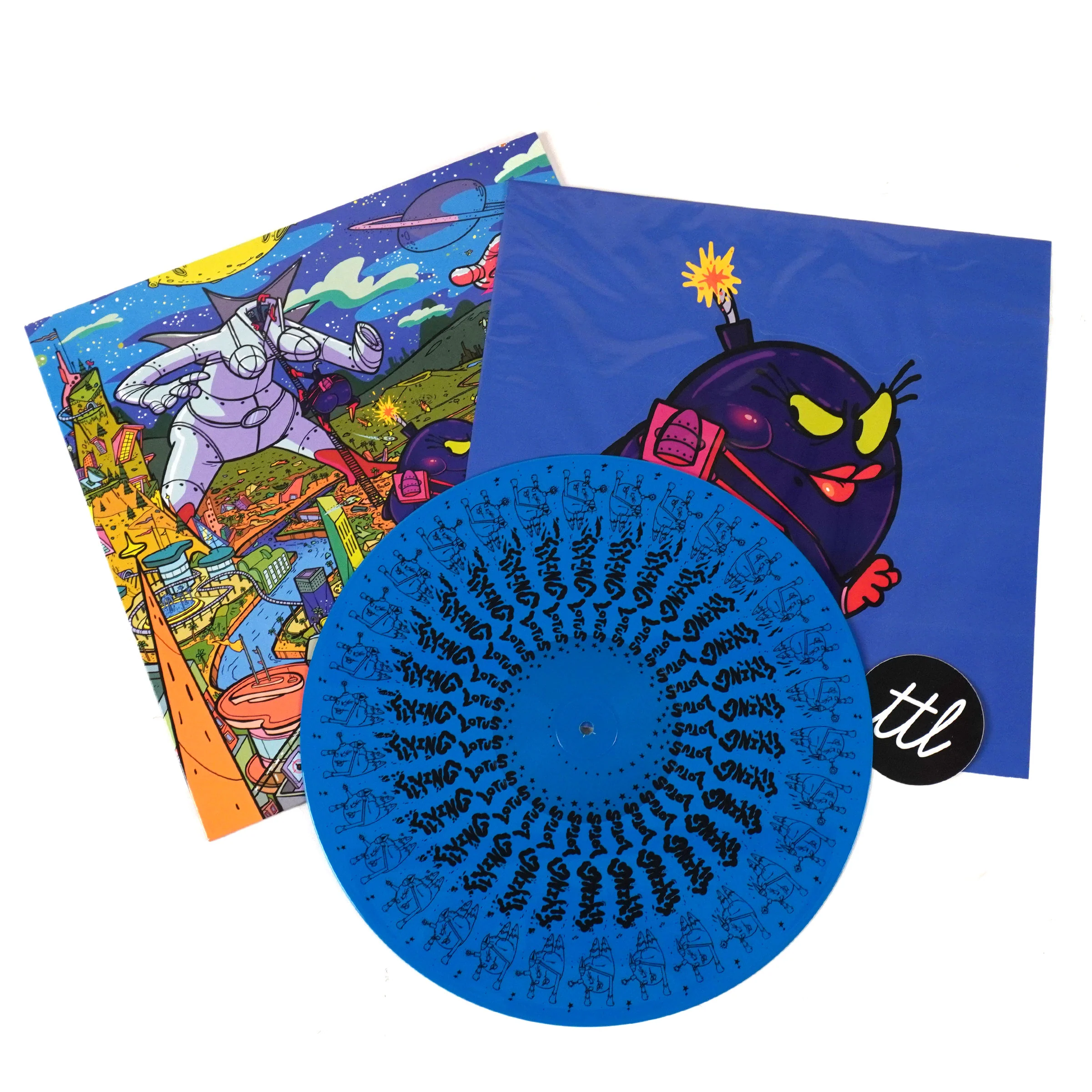 Flying Lotus: Big Mama EP (Indie Exclusive Colored Vinyl) Vinyl 12" - Image 2