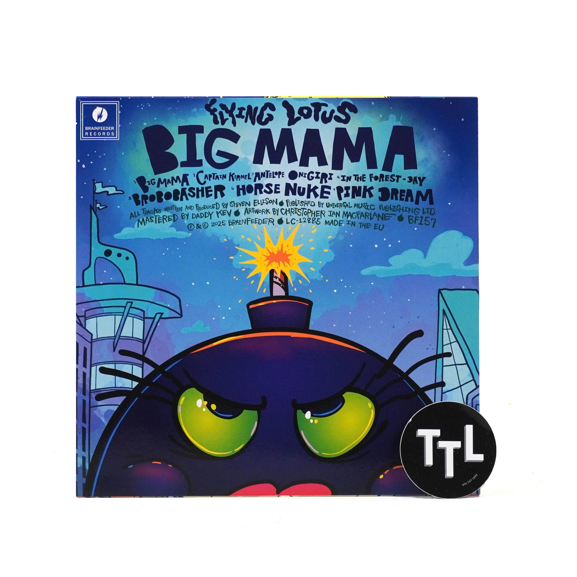 Flying Lotus: Big Mama EP (Indie Exclusive Colored Vinyl) Vinyl 12" - Image 3