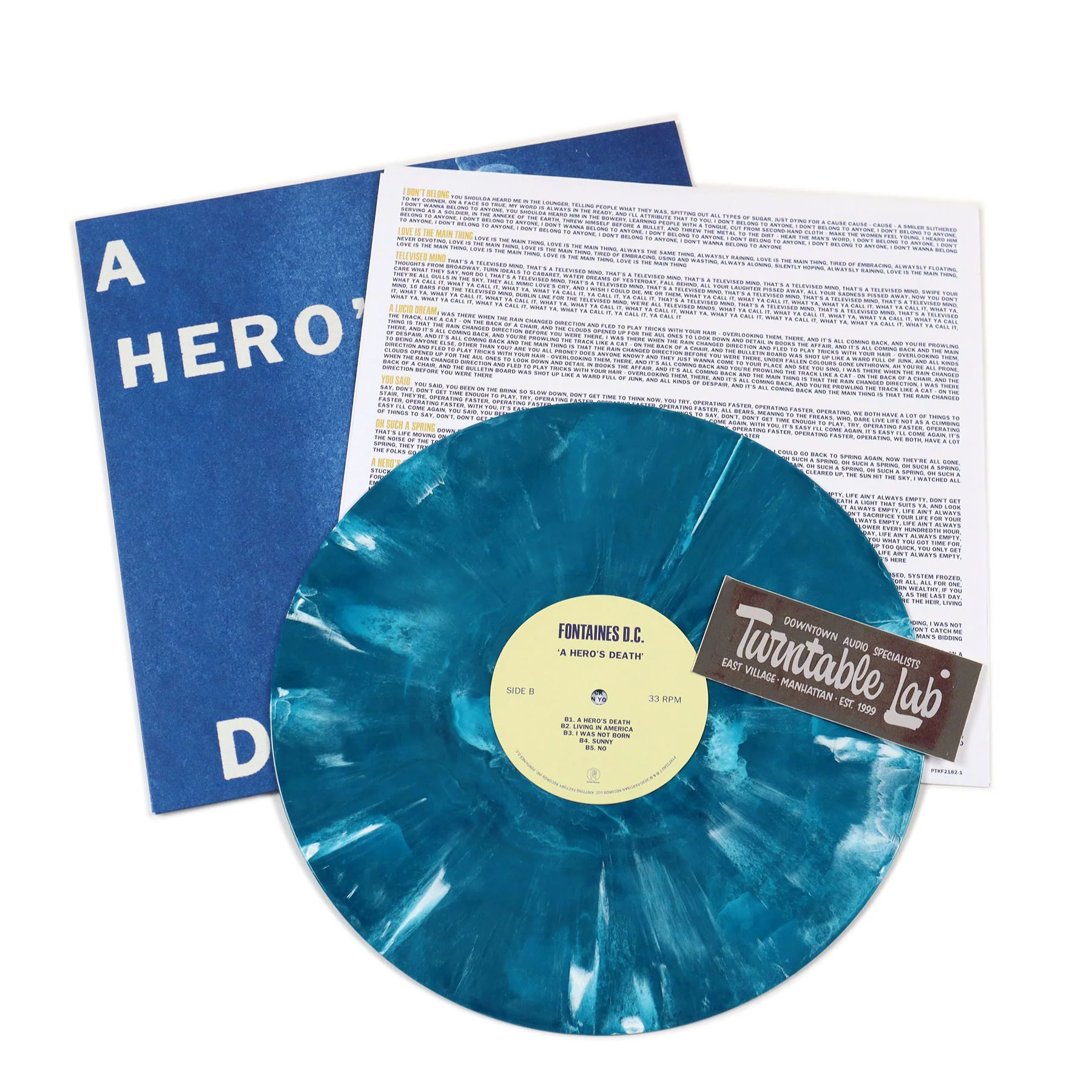 Fontaines D.C.: A Hero's Death (Indie Exclusive Colored Vinyl) Vinyl LP - Image 2