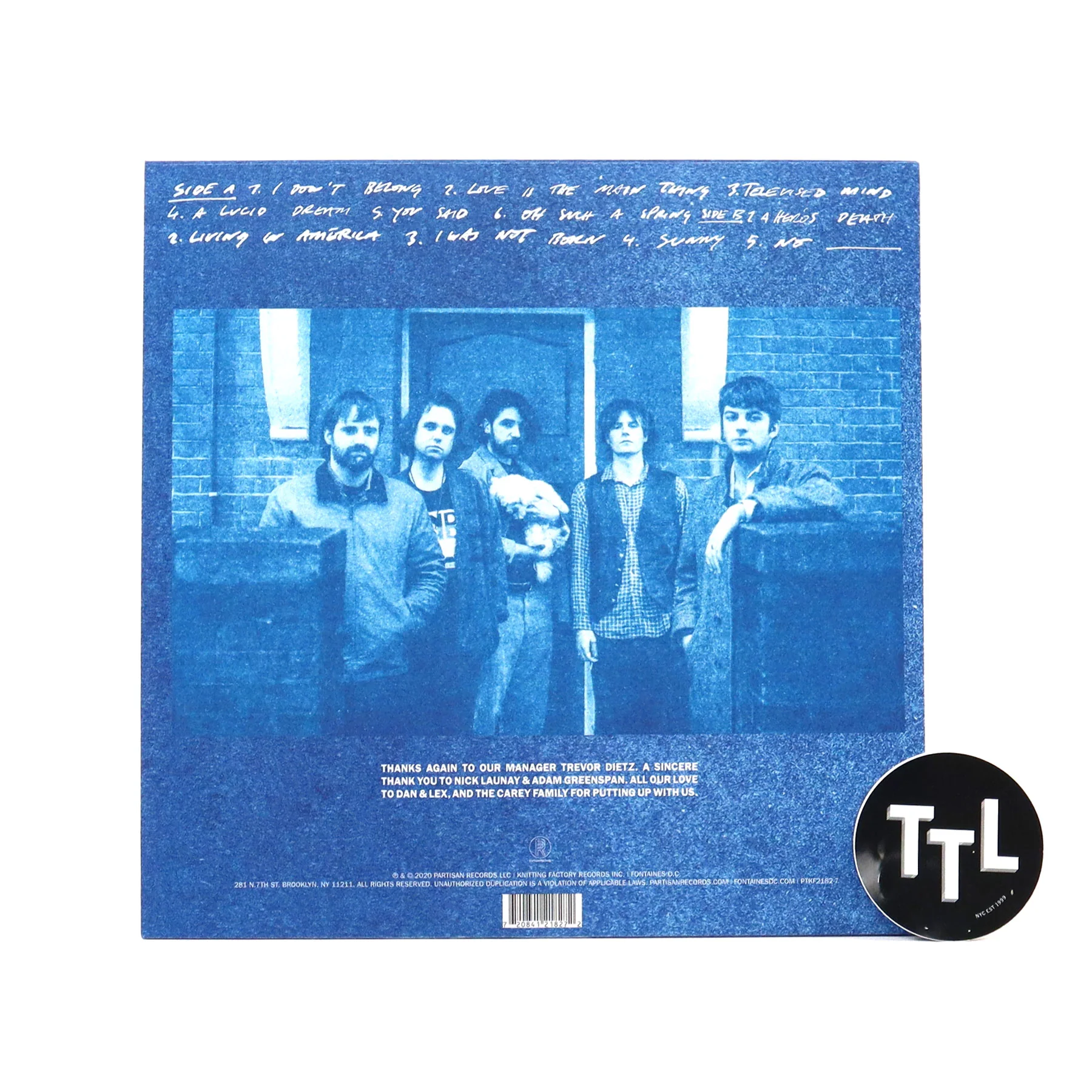 Fontaines D.C.: A Hero's Death (Indie Exclusive Colored Vinyl) Vinyl LP - Image 3
