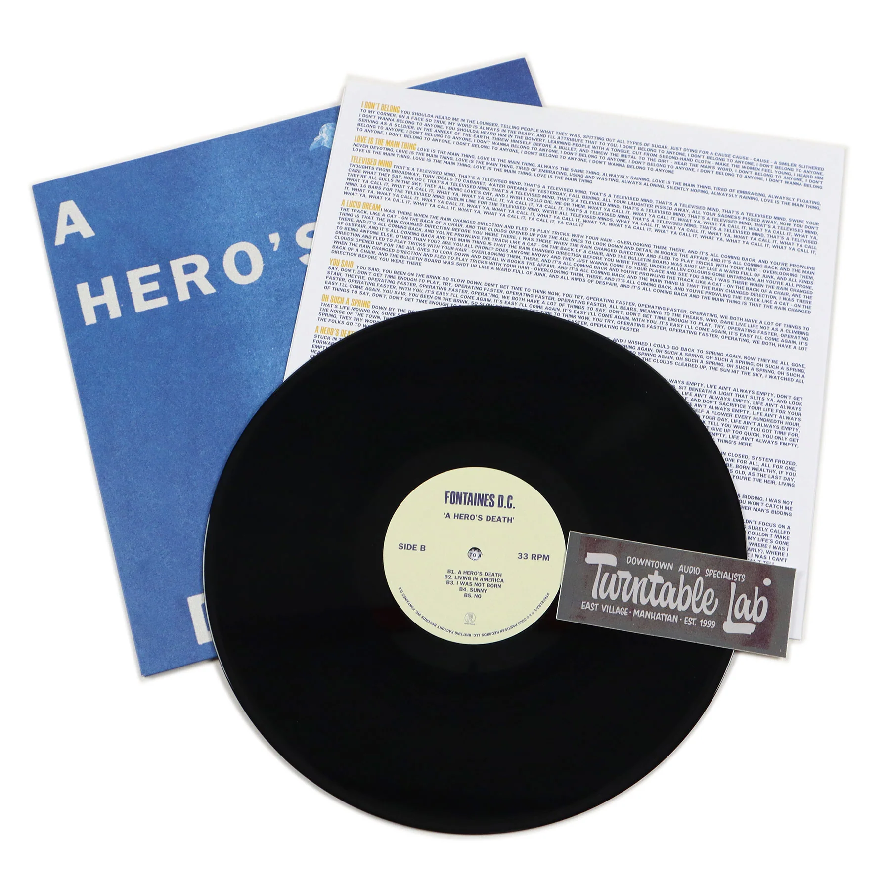 Fontaines D.C.: A Hero's Death Vinyl LP - Image 2