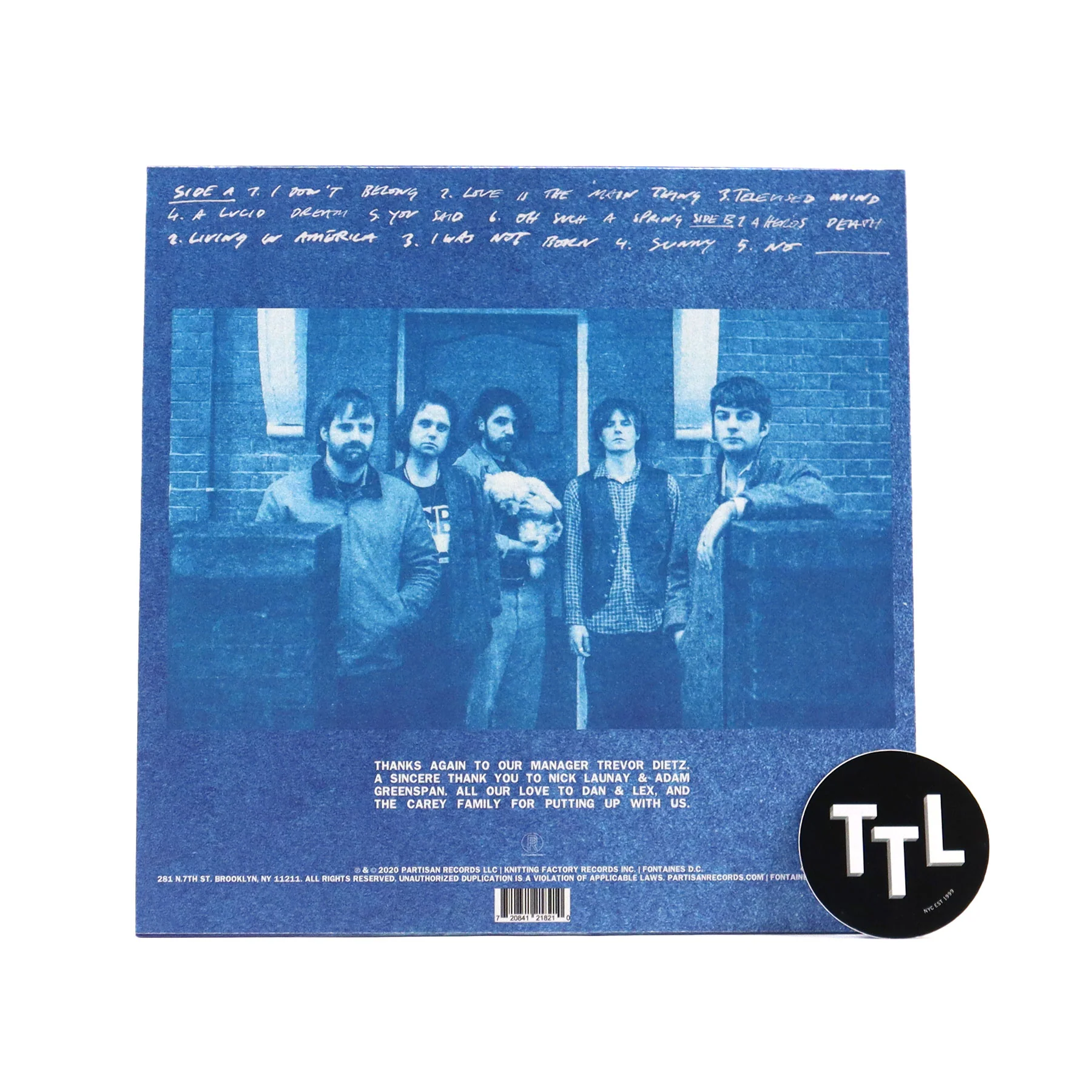 Fontaines D.C.: A Hero's Death Vinyl LP - Image 3