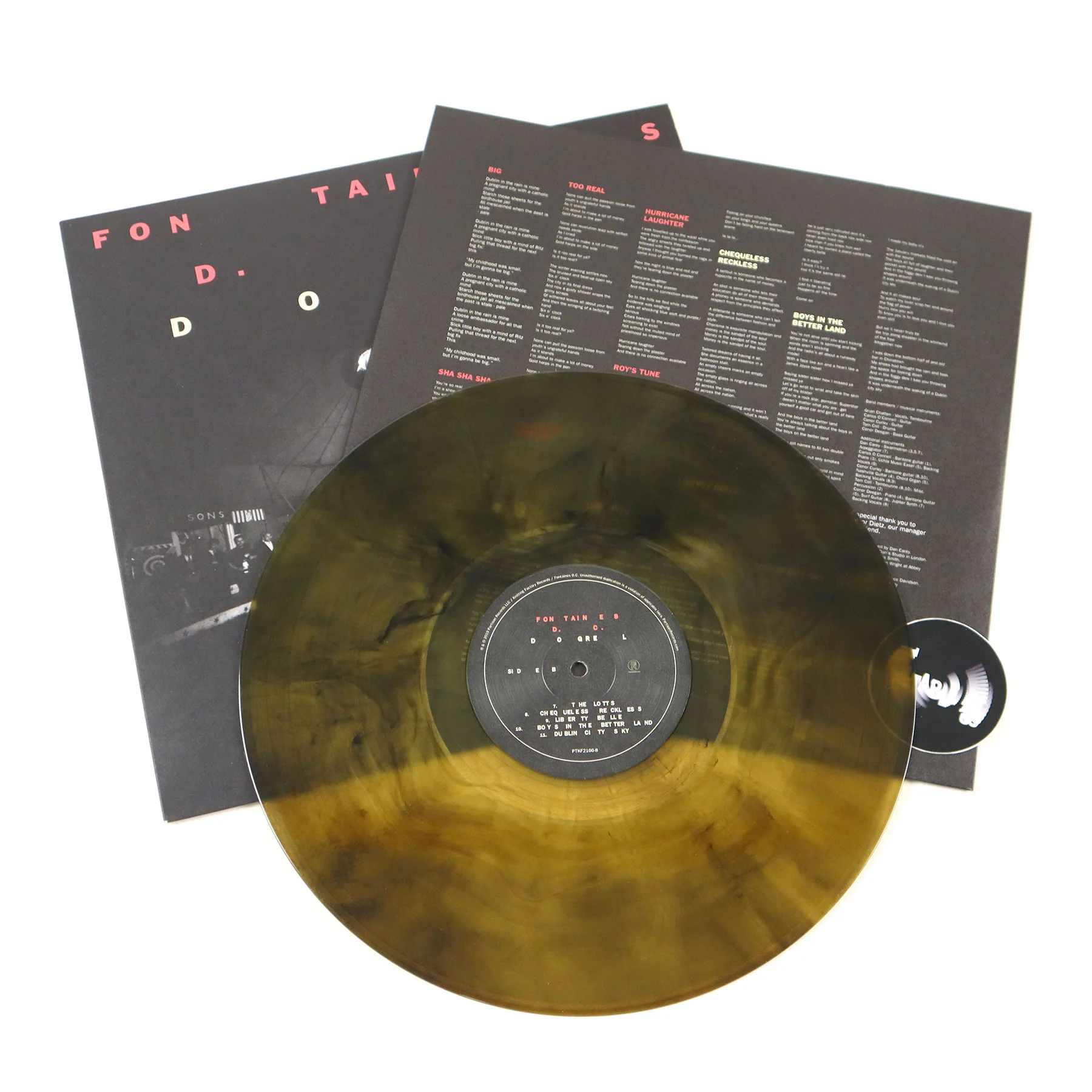 Fontaines D.C.: Dogrel (Indie Exclusive Colored Vinyl) Vinyl LP - Image 2