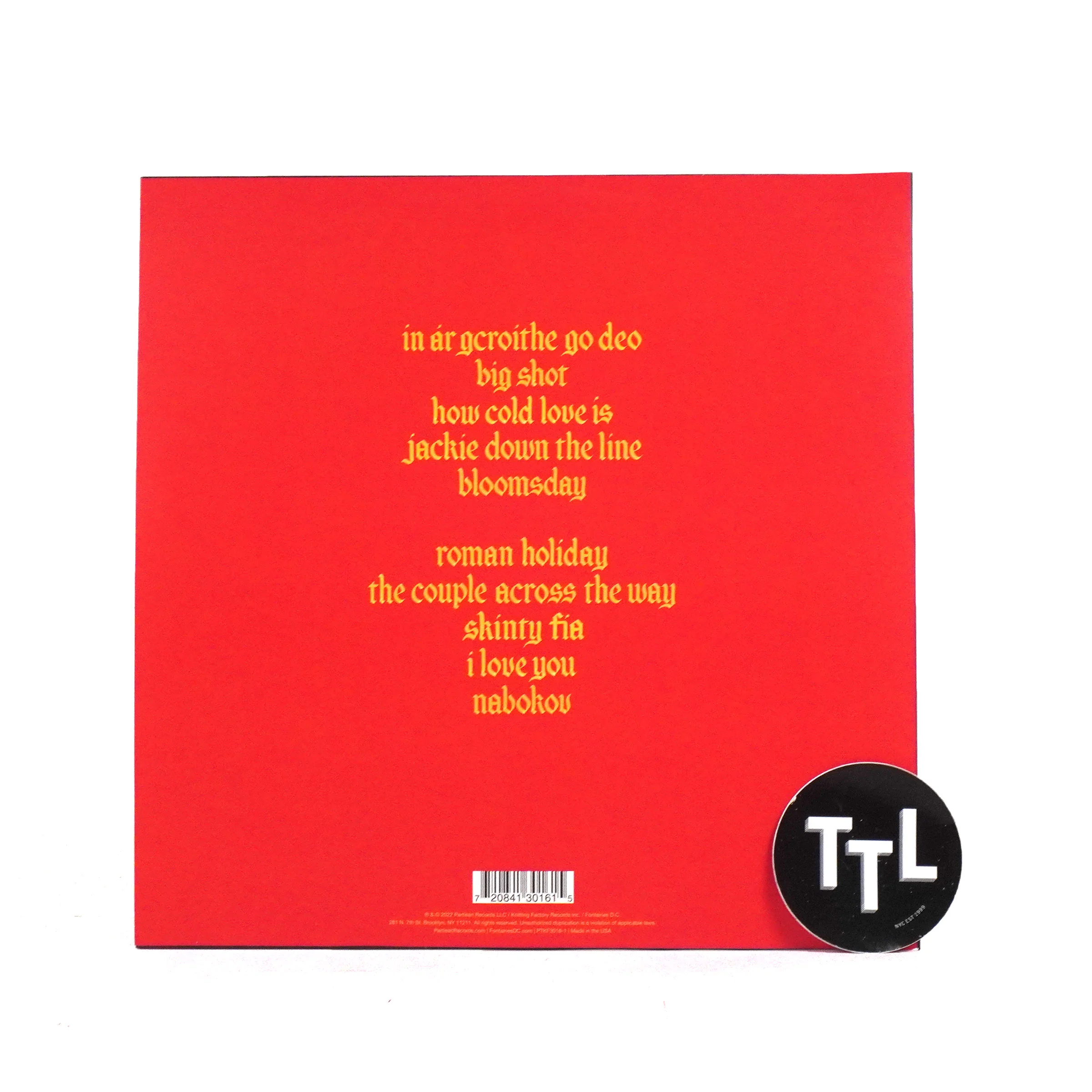 Fontaines D.C.: Skinty Fia Vinyl LP - Image 3