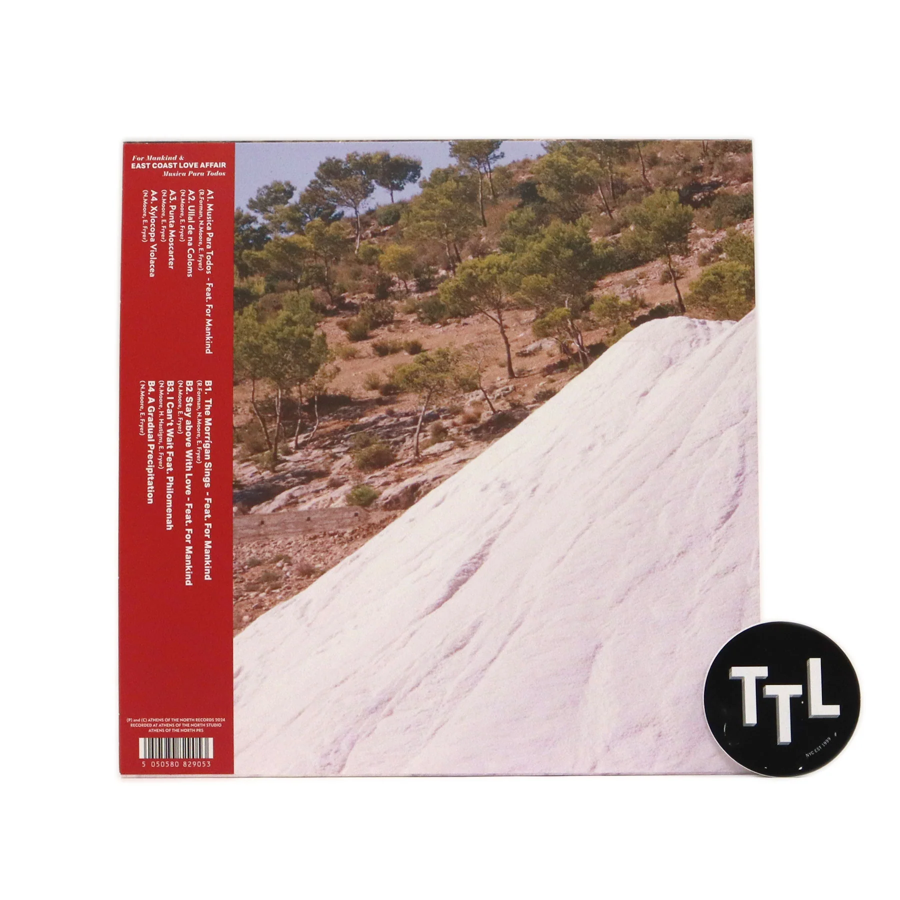 East Coast Love Affair & For Mankind: Musica Para Todos Vinyl LP - Image 2