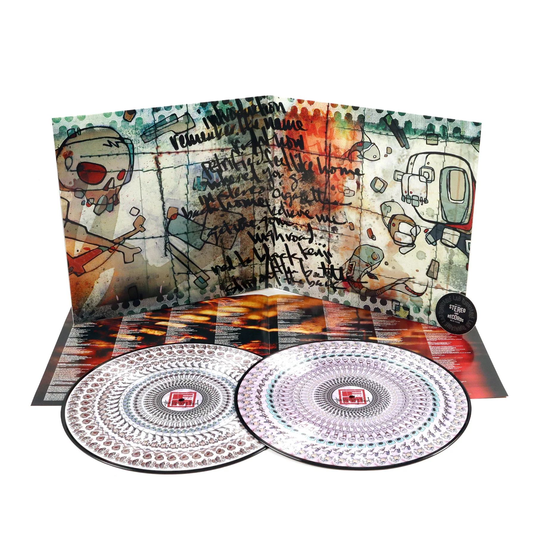 Fort Minor: The Rising Tied (Indie Exclusive Zoetropic Pic Disc) Vinyl 2LP - Image 2