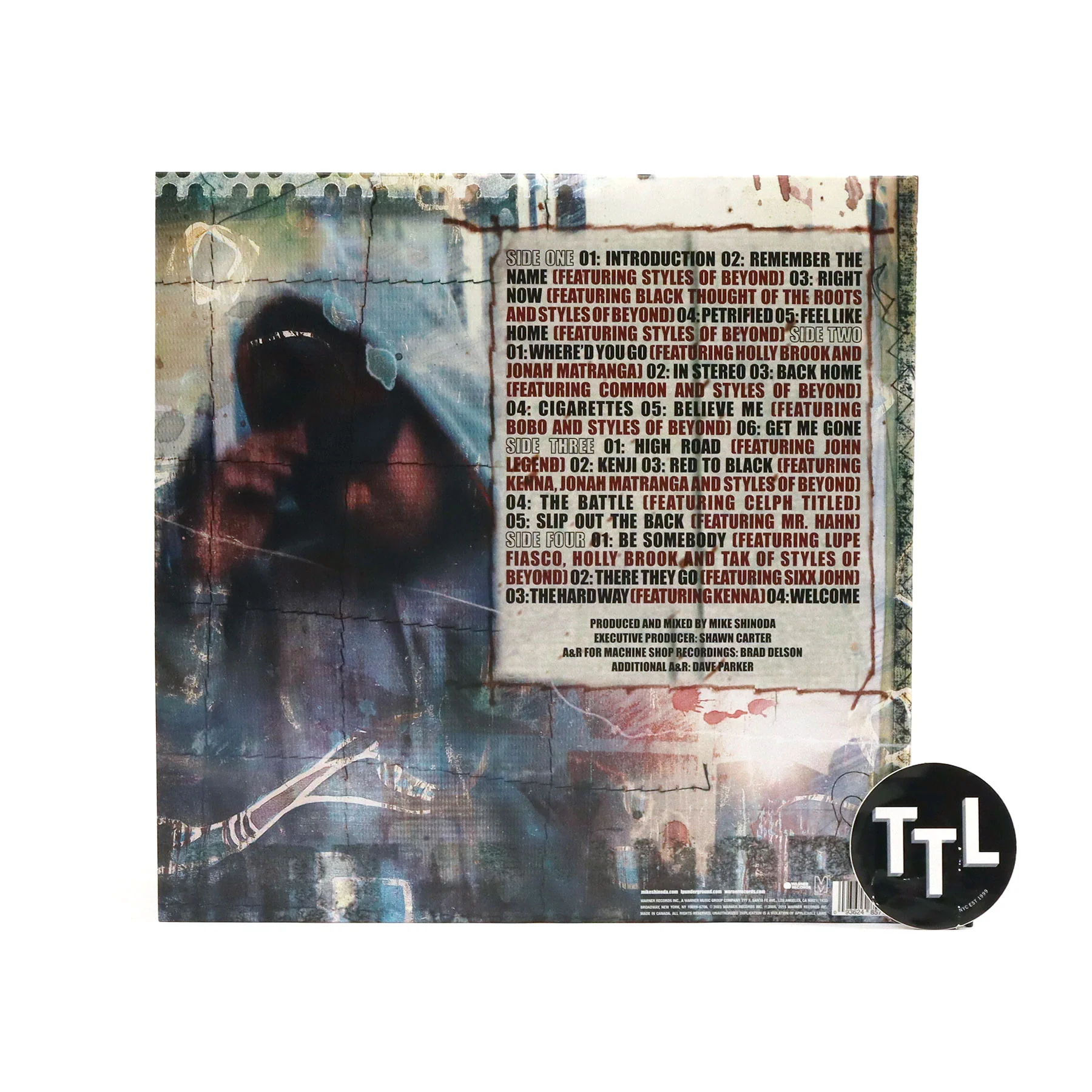 Fort Minor: The Rising Tied (Indie Exclusive Zoetropic Pic Disc) Vinyl 2LP - Image 3