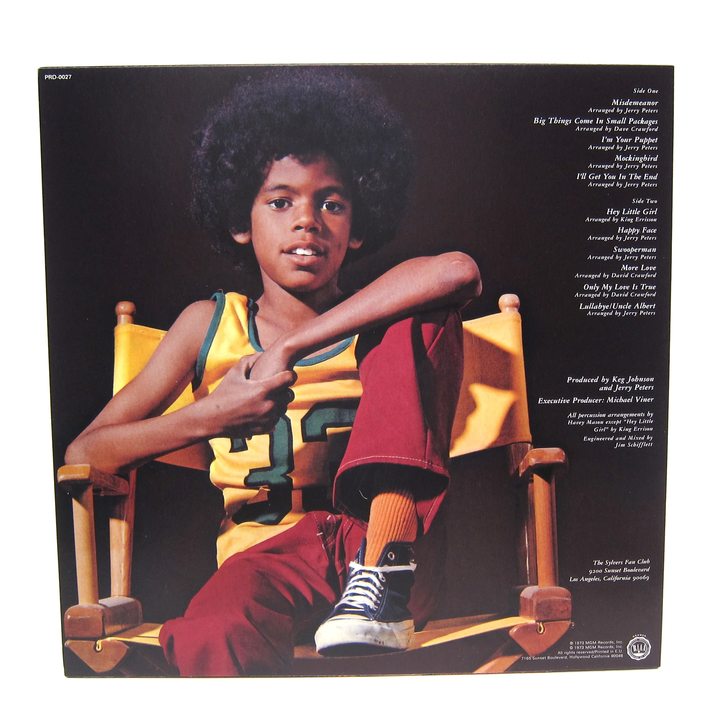 Foster Sylvers: Foster Sylvers Vinyl LP - Image 2