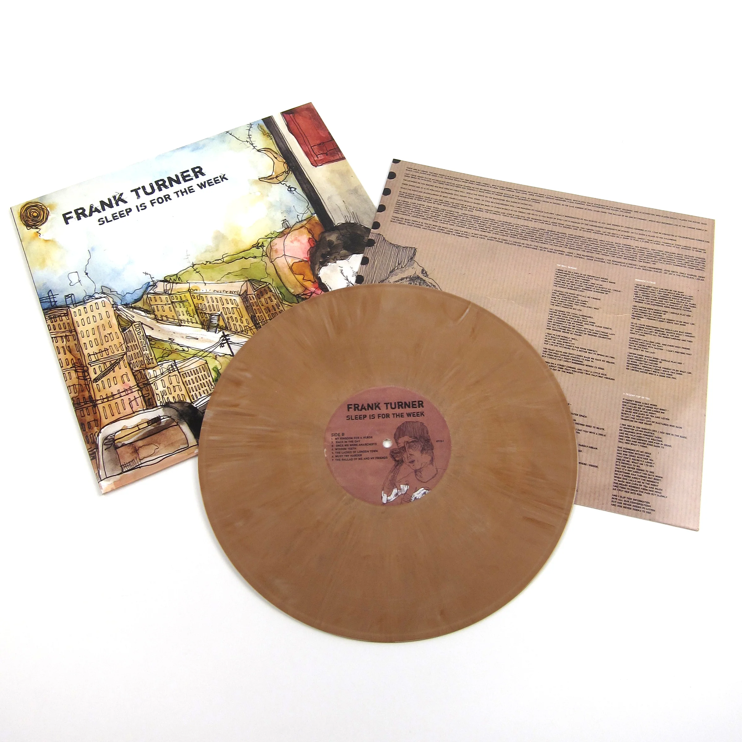Frank Turner: Sleep Is For The Week (Brown Colored Vinyl) Vinyl LP - Image 2