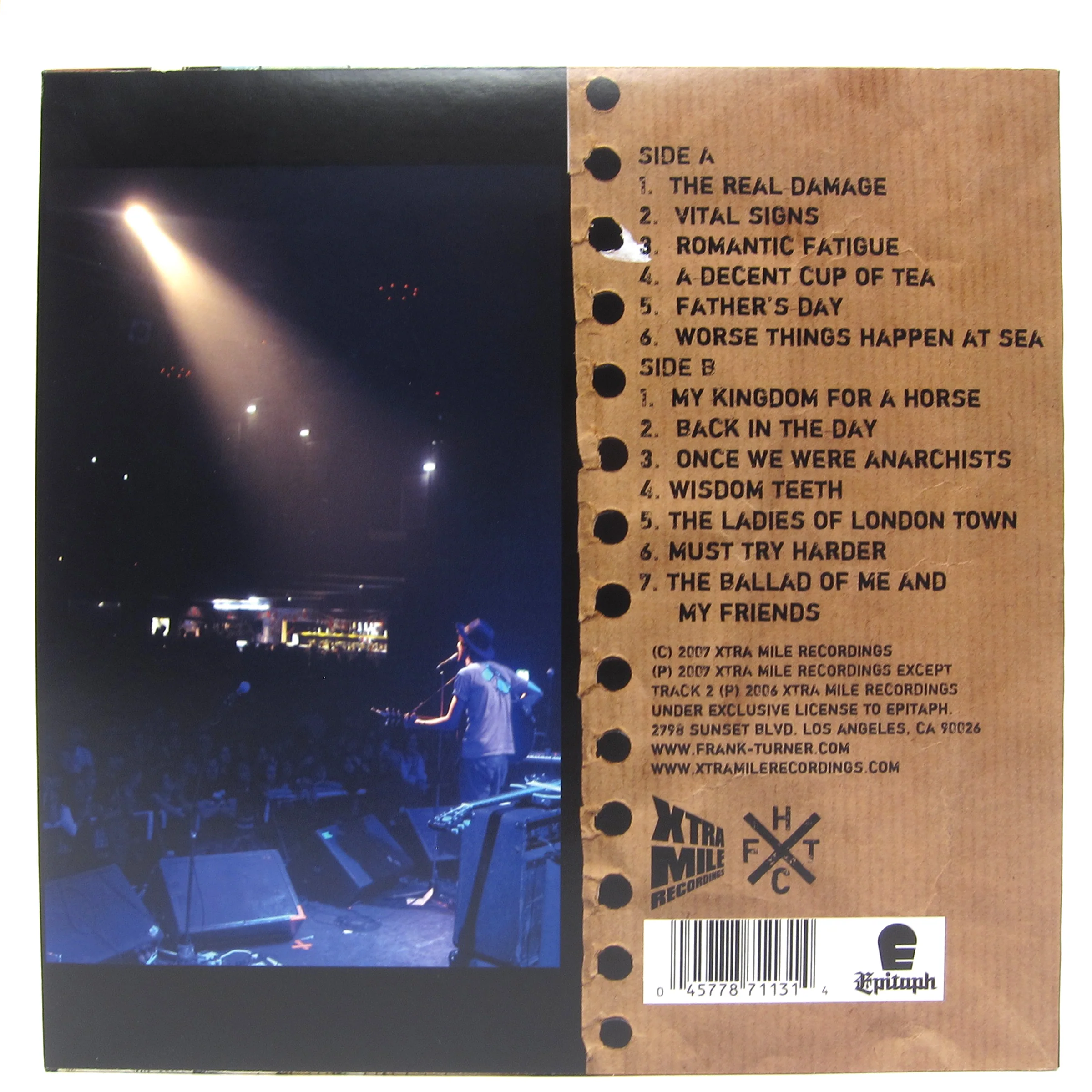 Frank Turner: Sleep Is For The Week (Brown Colored Vinyl) Vinyl LP - Image 3