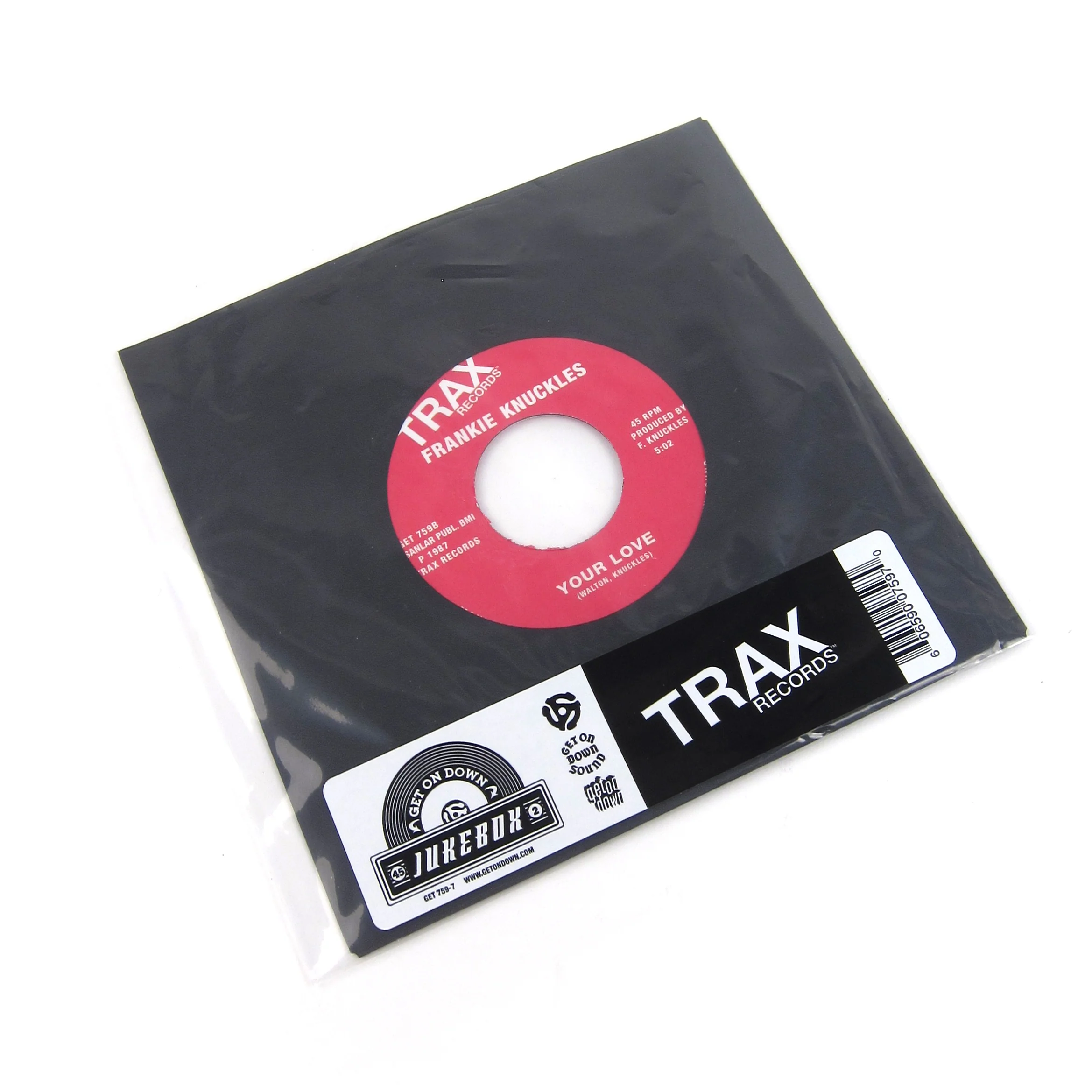 Frankie Knuckles: Baby Wants To Ride / Your Love Vinyl 7" - LIMIT 1 PER CUSTOMER - Image 2