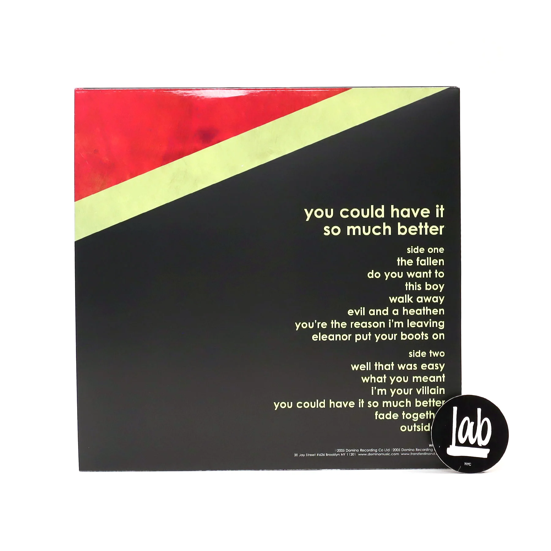 Franz Ferdinand: You Could Have It So Much Better (180g) Vinyl LP - Image 3