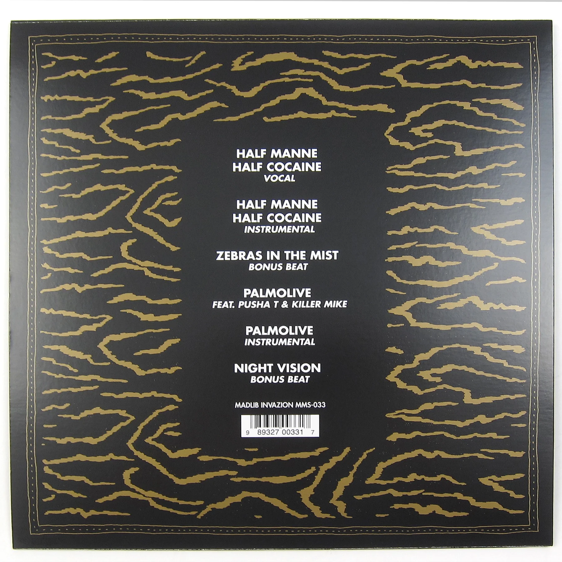 Freddie Gibbs & Madlib: Half Manne Half Cocaine Vinyl 12" - Image 2