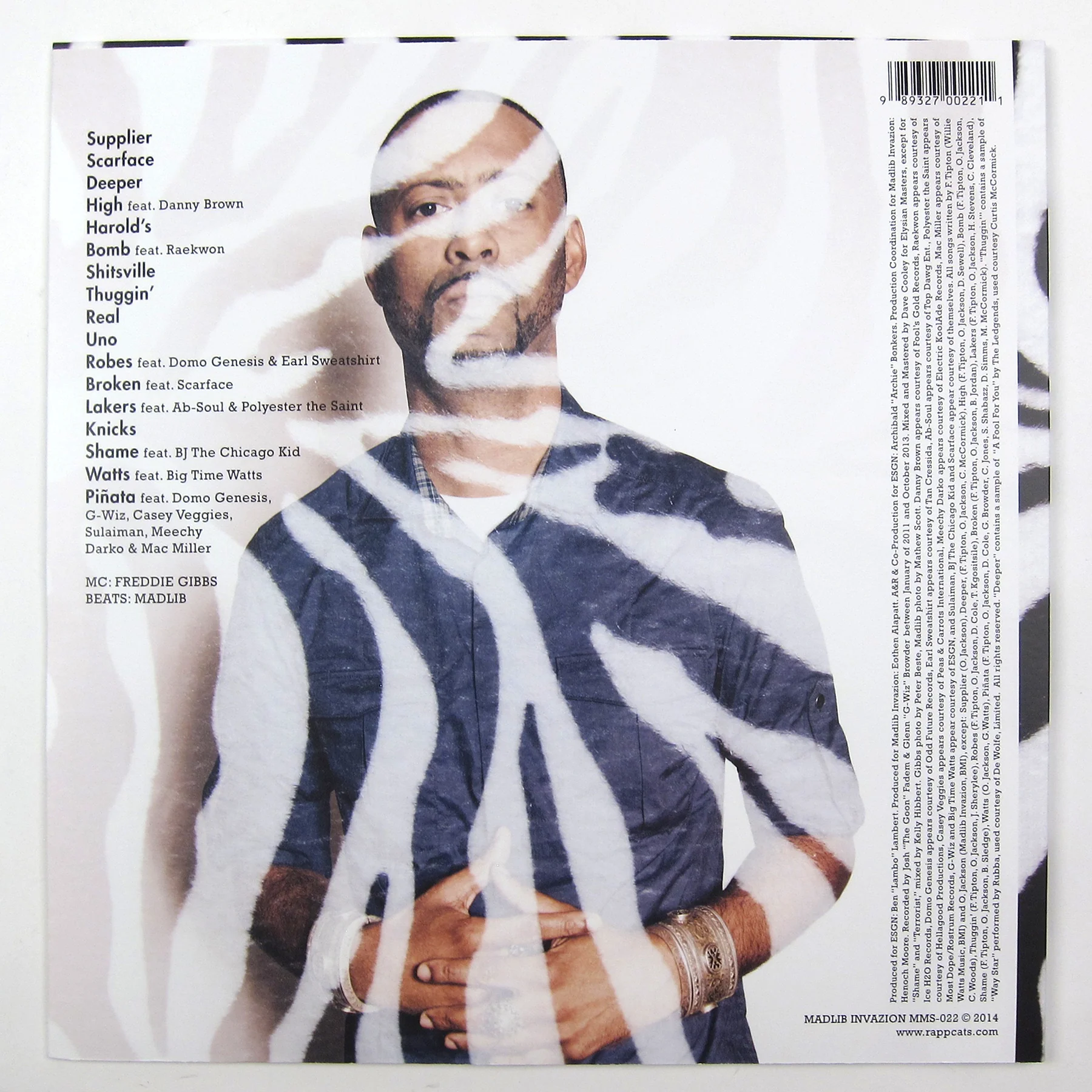 Freddie Gibbs & Madlib: Pinata Vinyl 2LP - Image 3