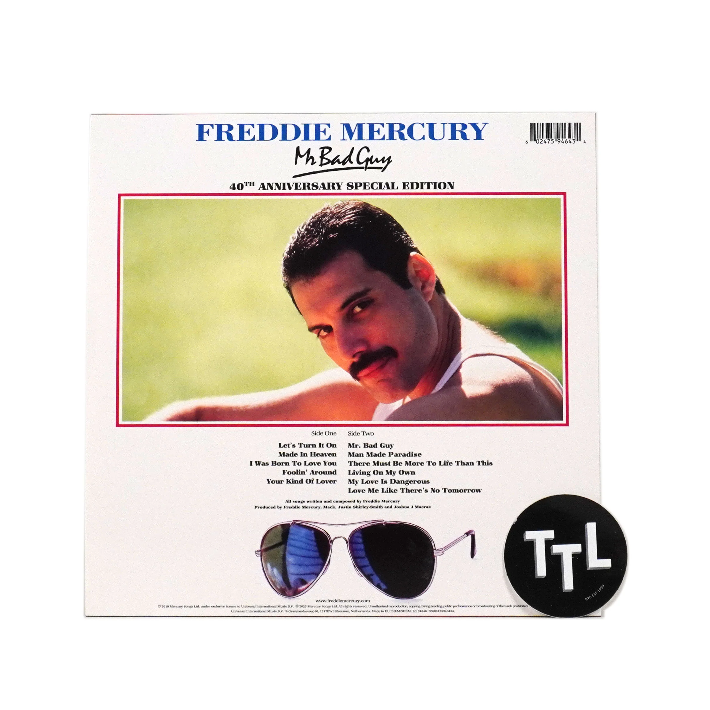 Freddie Mercury: Mr. Bad Guy (Import, Colored Vinyl) Vinyl LP - Image 3
