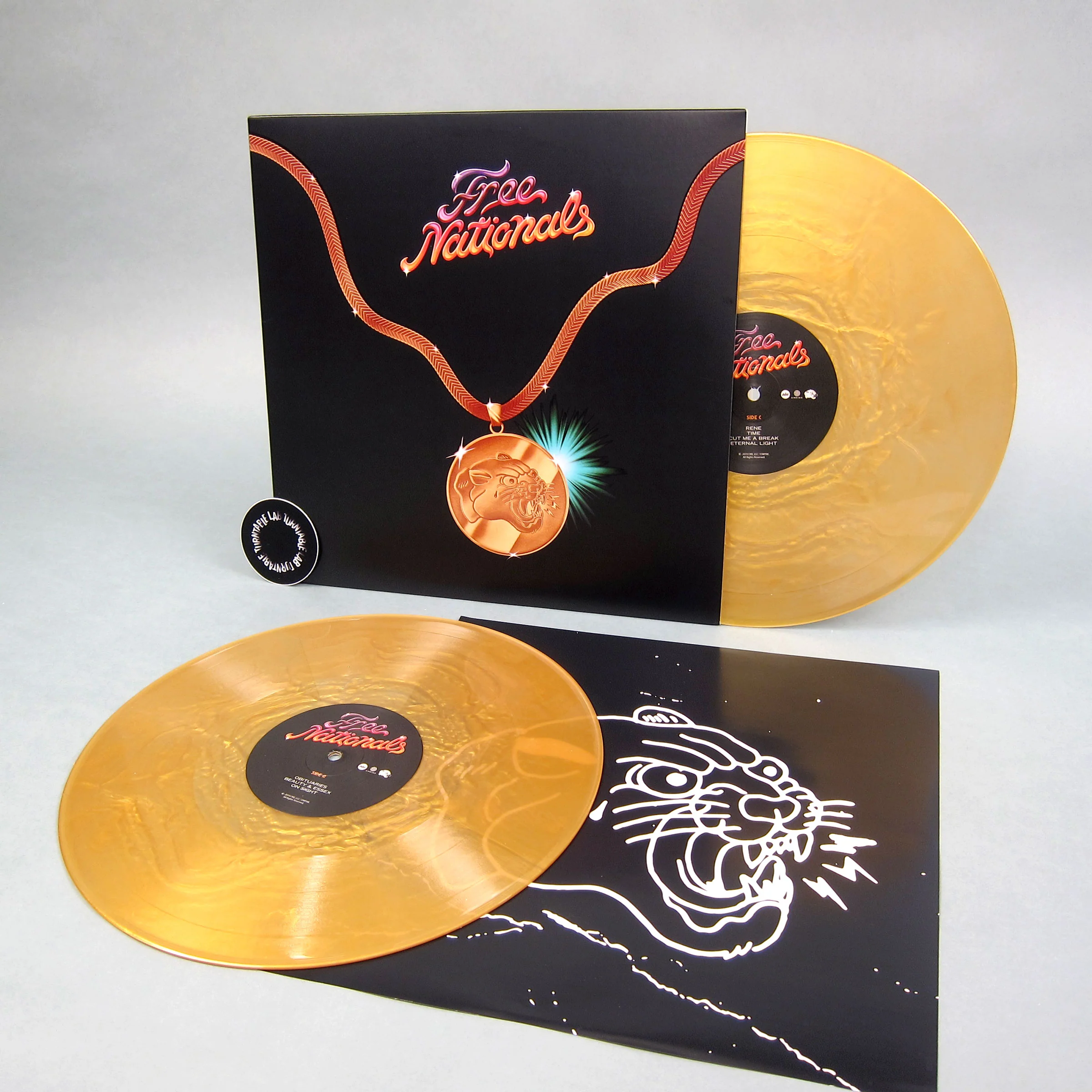 Free Nationals: Free Nationals (Gold Colored Vinyl) Vinyl 2LP - Image 5