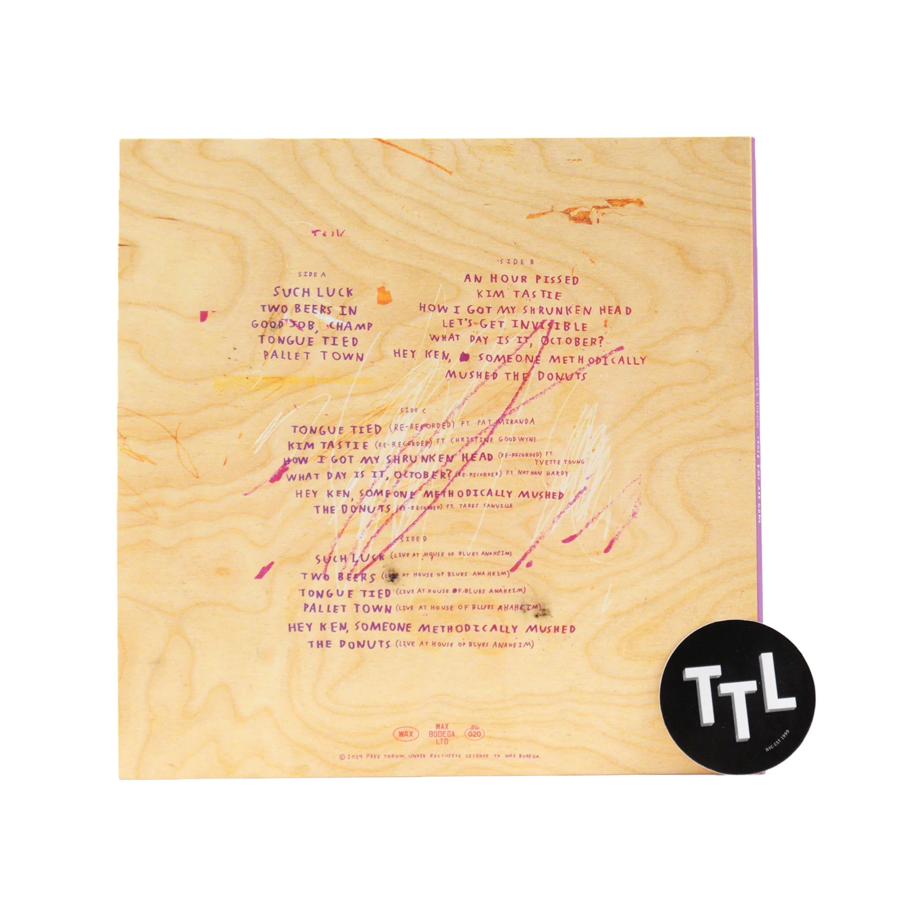 Free Throw: Those Days Are Gone - 10th Anniversary Edition (Colored Vinyl) Vinyl 2LP - Image 3