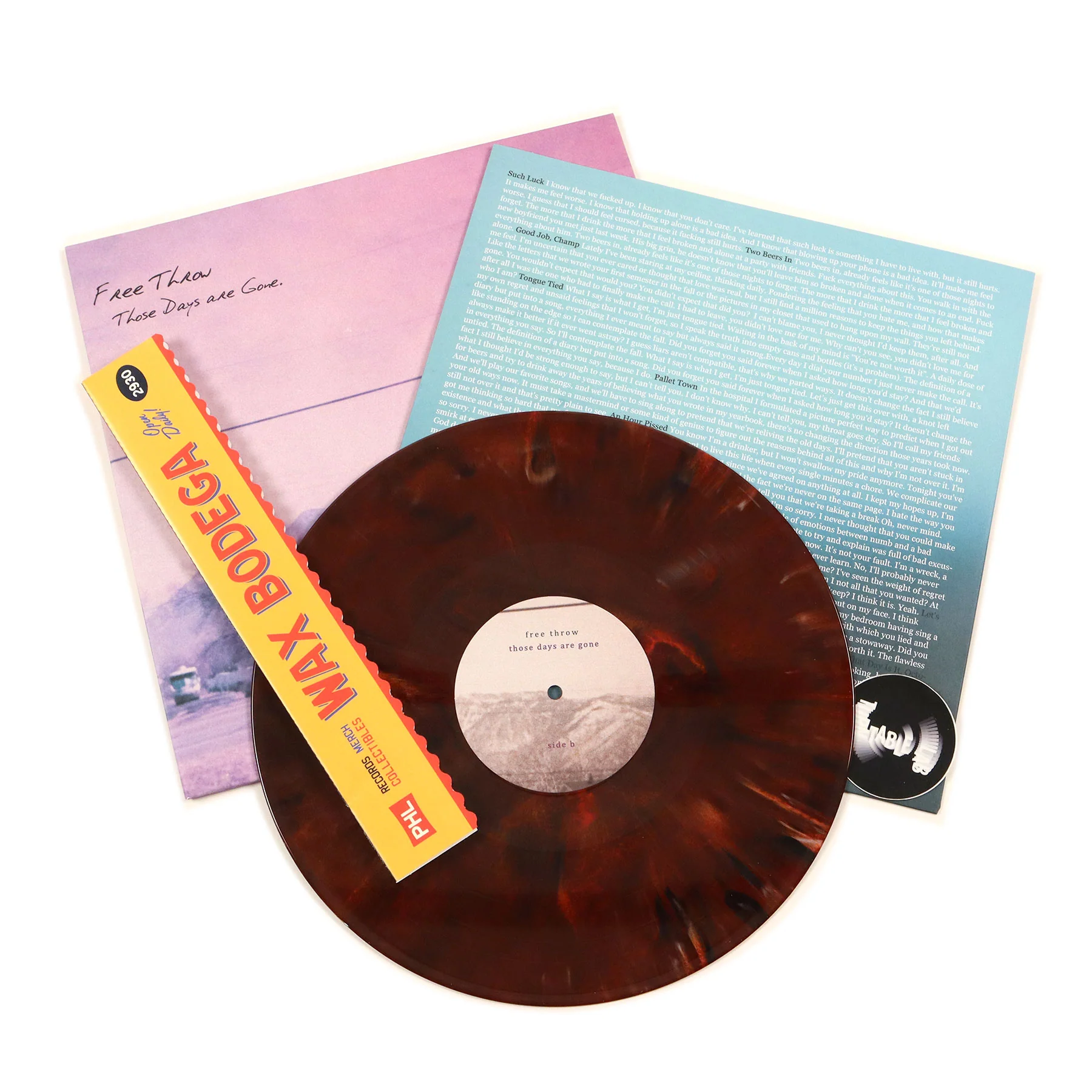 Free Throw: Those Days Are Gone (Colored Vinyl) Vinyl LP - Image 2