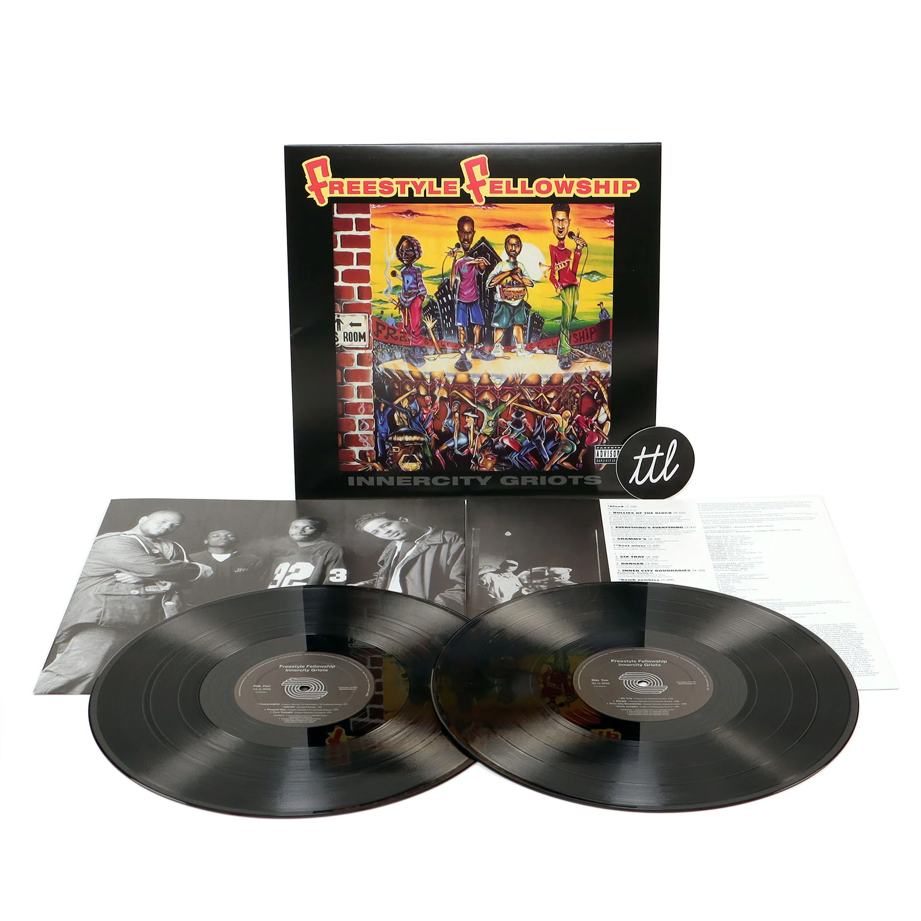 Freestyle Fellowship: Innercity Griots Vinyl 2LP - Image 2