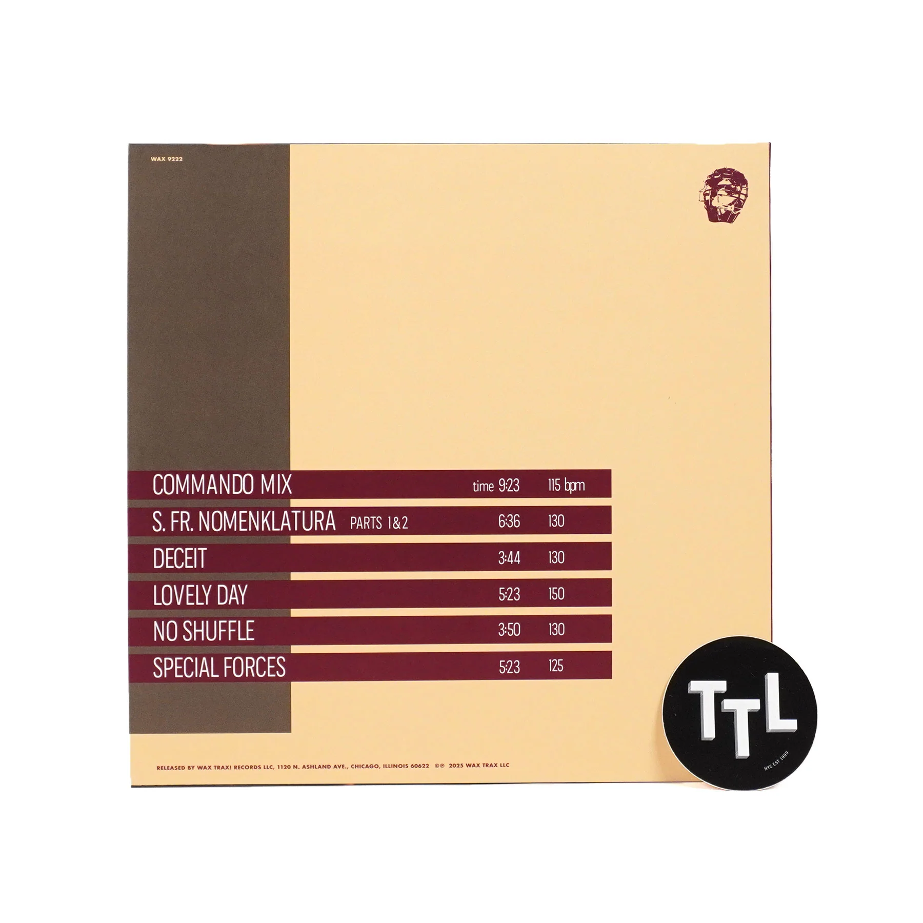 Front 242: No Comment (Colored Vinyl) Vinyl LP - Image 3