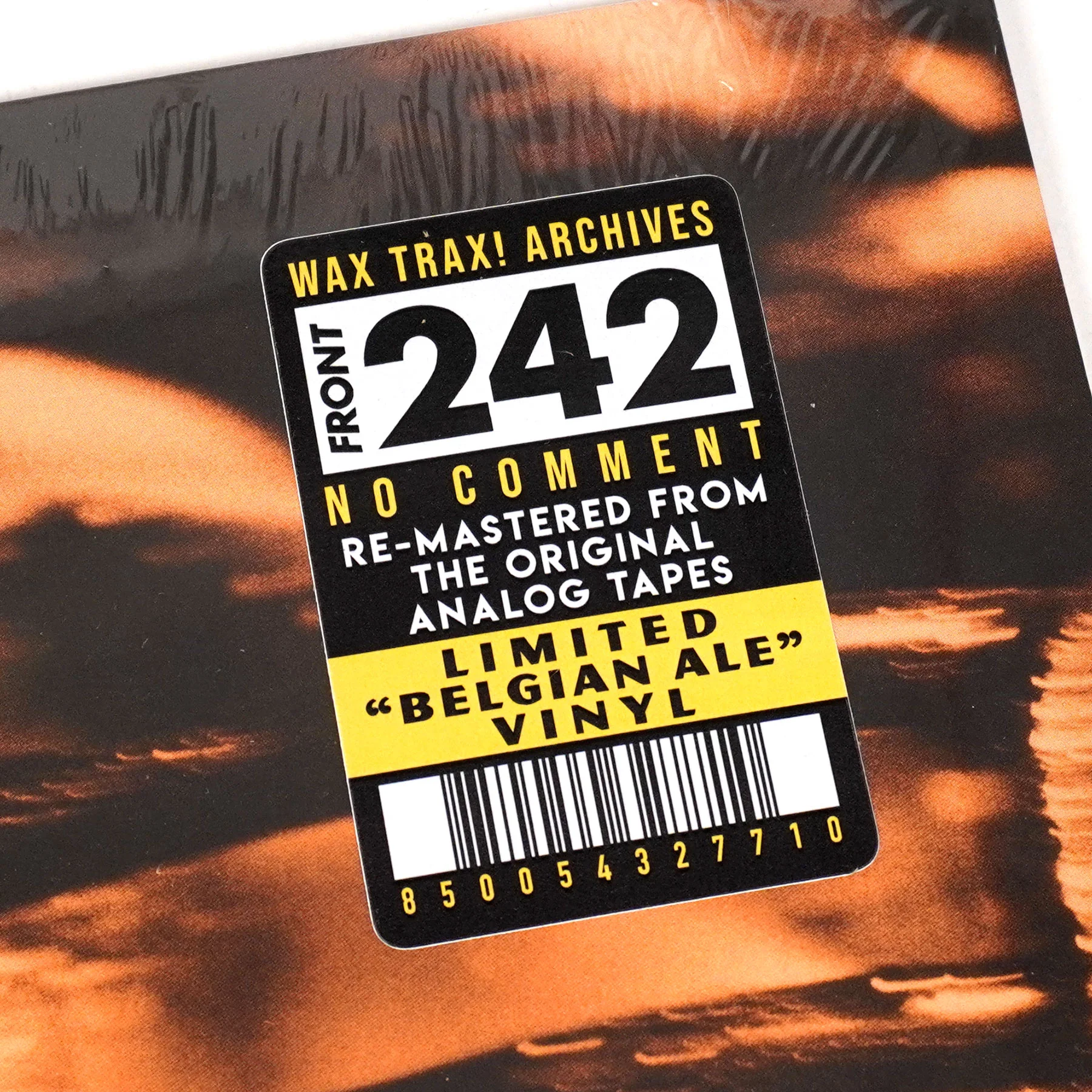 Front 242: No Comment (Colored Vinyl) Vinyl LP - Image 4