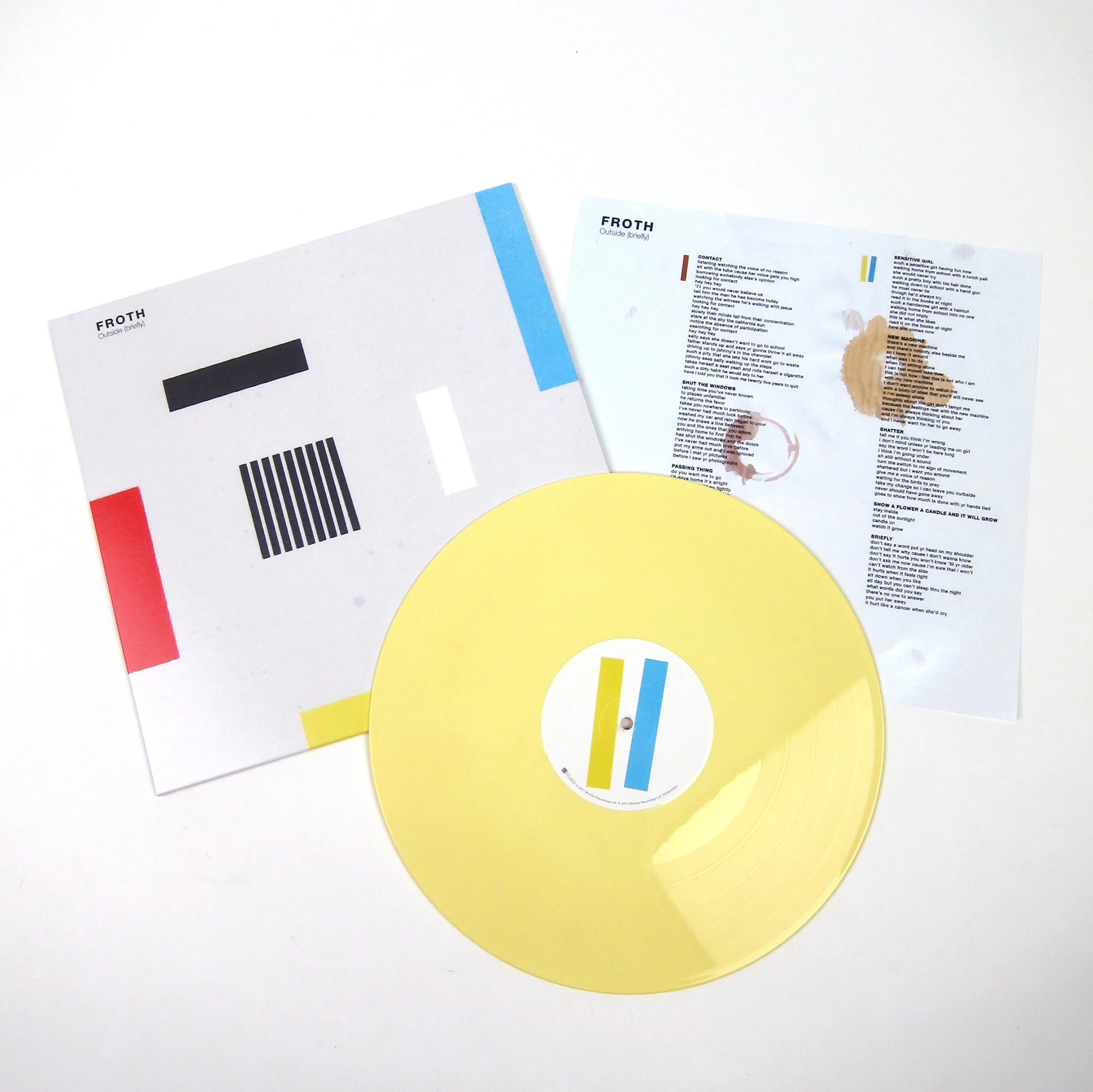 Froth: Outside (Briefly) (Colored Vinyl) Vinyl LP - Image 2
