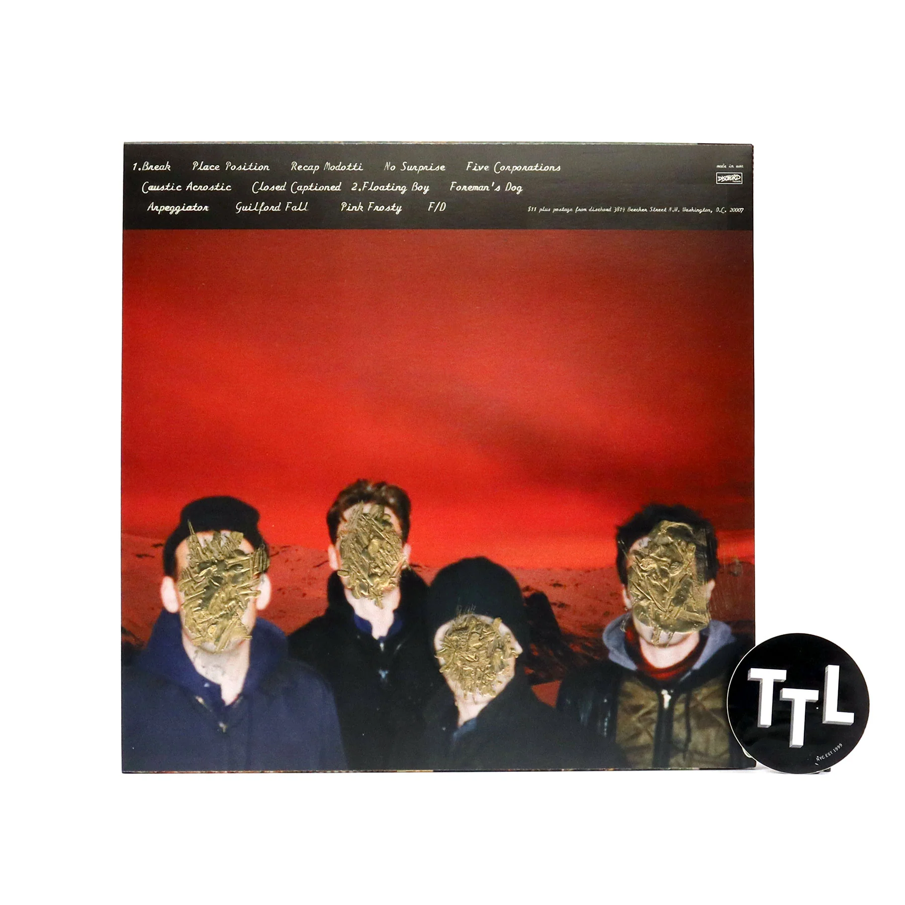 Fugazi: End Hits (Gold Colored Vinyl) Vinyl LP - Image 3