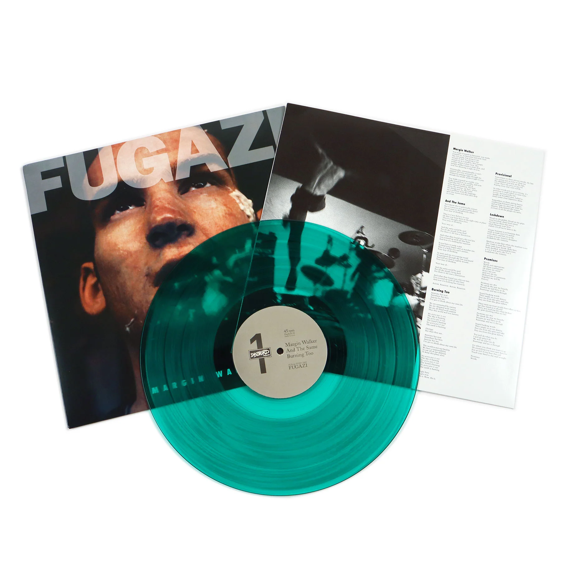 Fugazi: Margin Walker (Green Colored Vinyl) Vinyl LP - Image 2