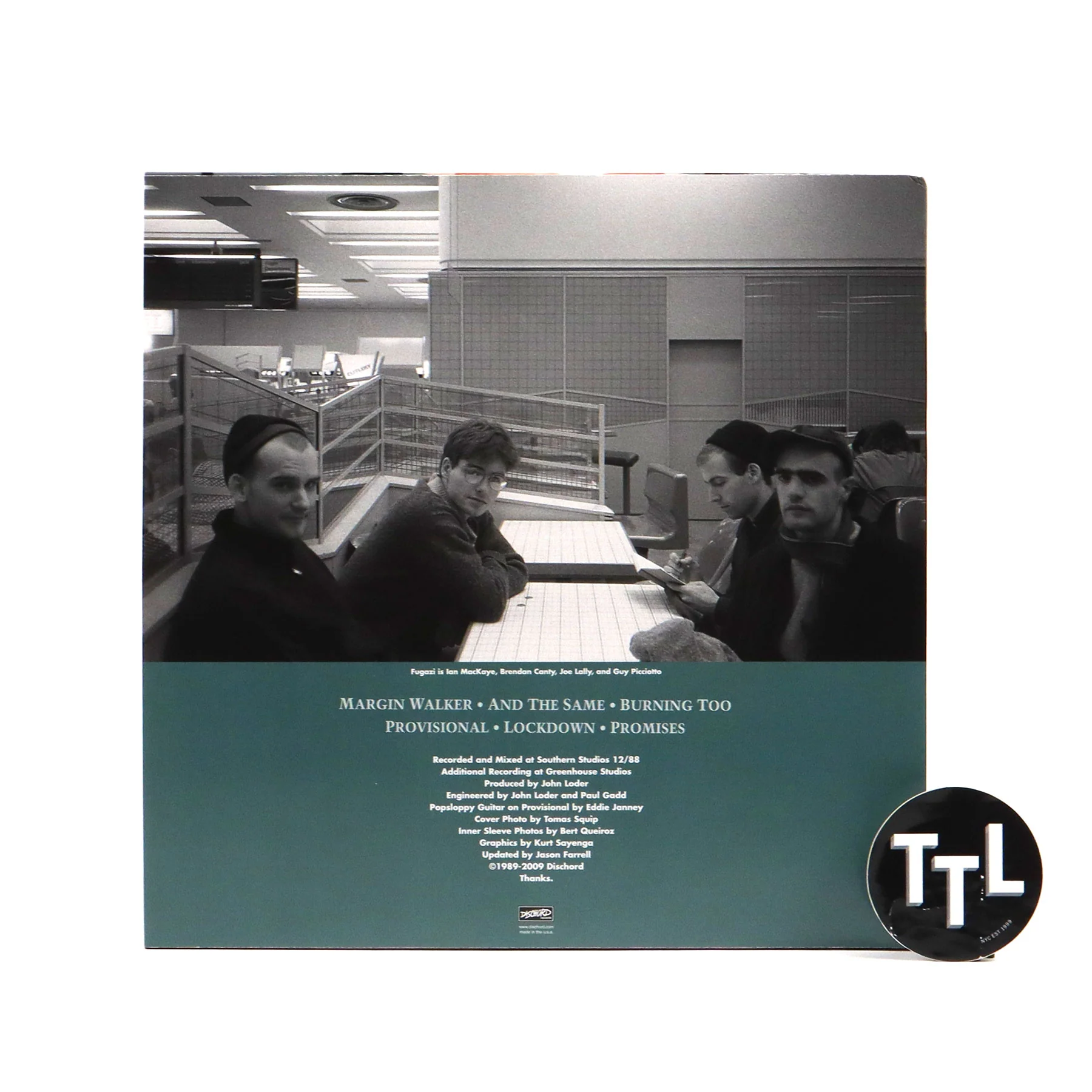 Fugazi: Margin Walker (Green Colored Vinyl) Vinyl LP - Image 3