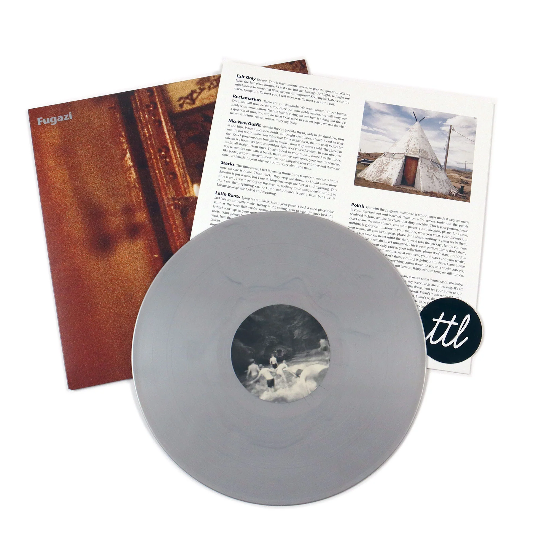 Fugazi: Steady Diet Of Nothing (Silver Colored Vinyl) Vinyl LP - Image 2