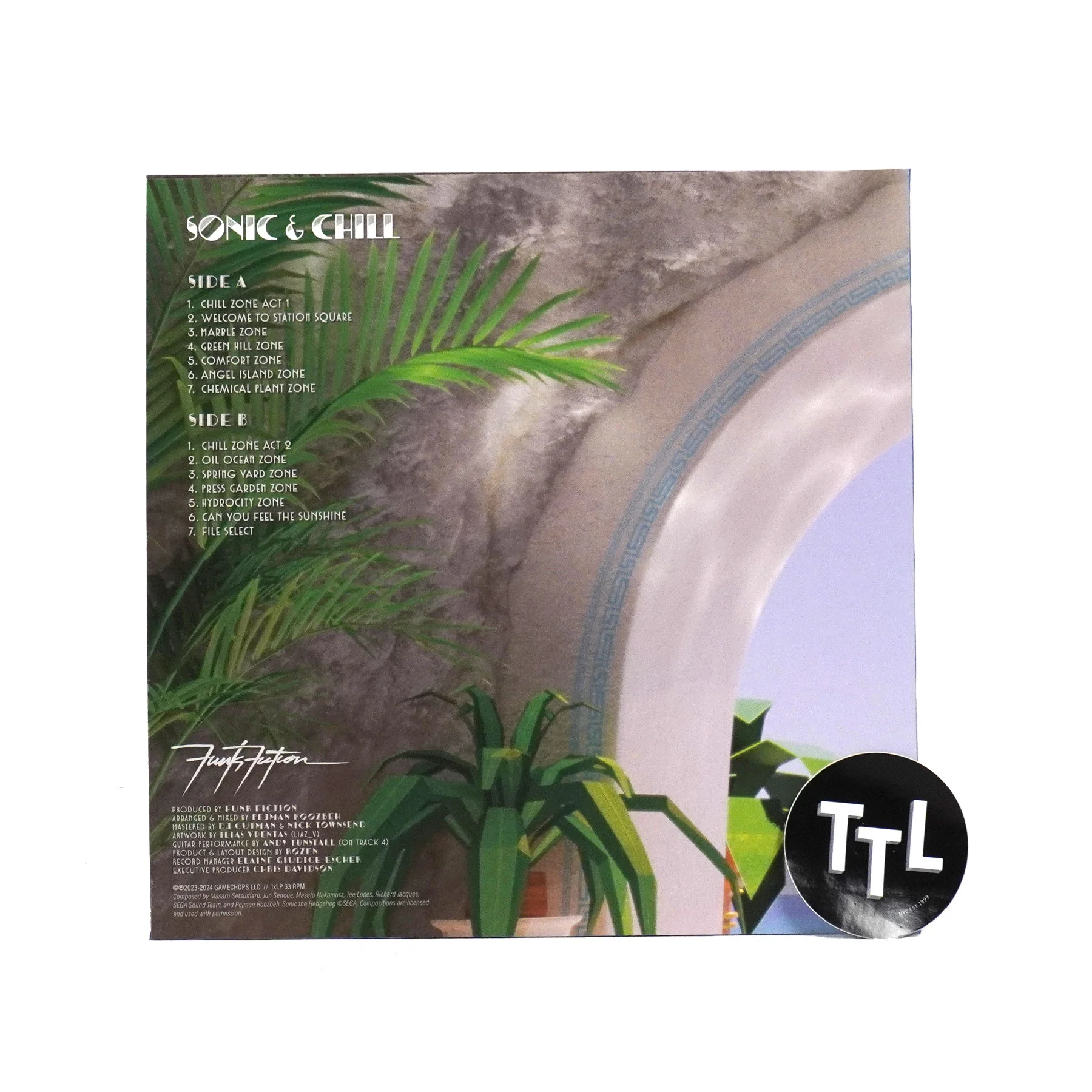 Funk Fiction: Sonic & Chill (Colored Vinyl) Vinyl LP - Image 3