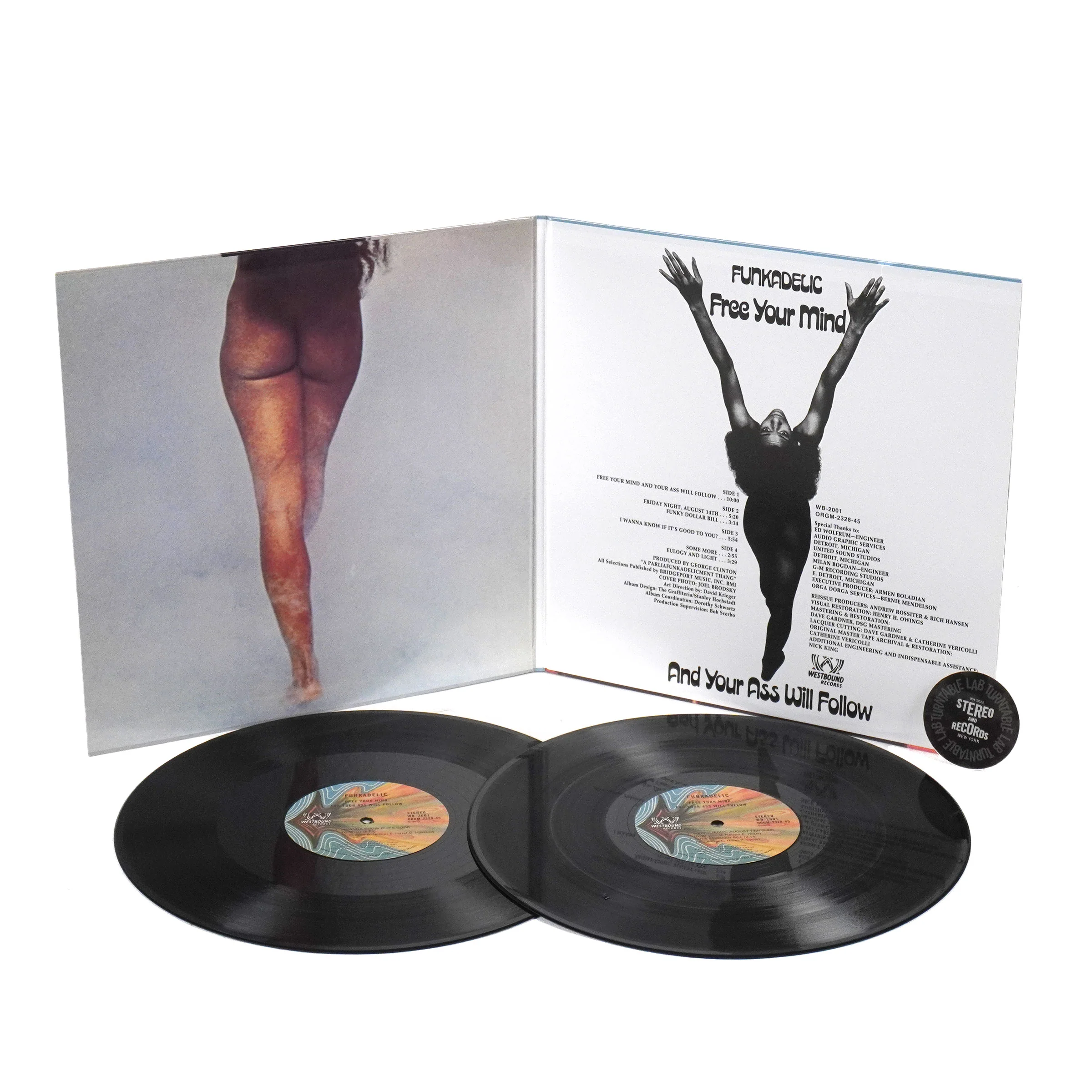 Funkadelic: Free Your Mind And Your Ass Will Follow (45rpm) Vinyl 2LP - Image 2