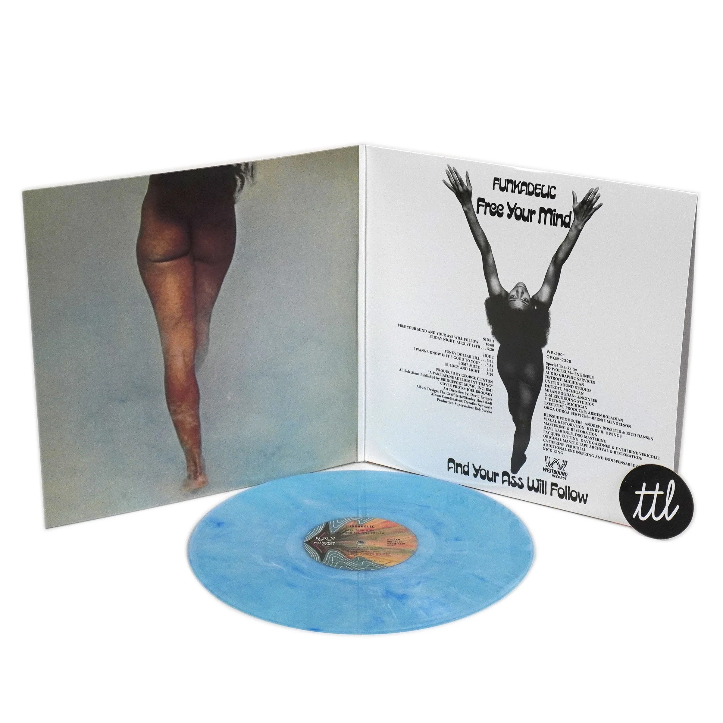 Funkadelic: Free Your Mind And Your Ass Will Follow (Blue Mist Colored Vinyl) Vinyl LP - Image 2