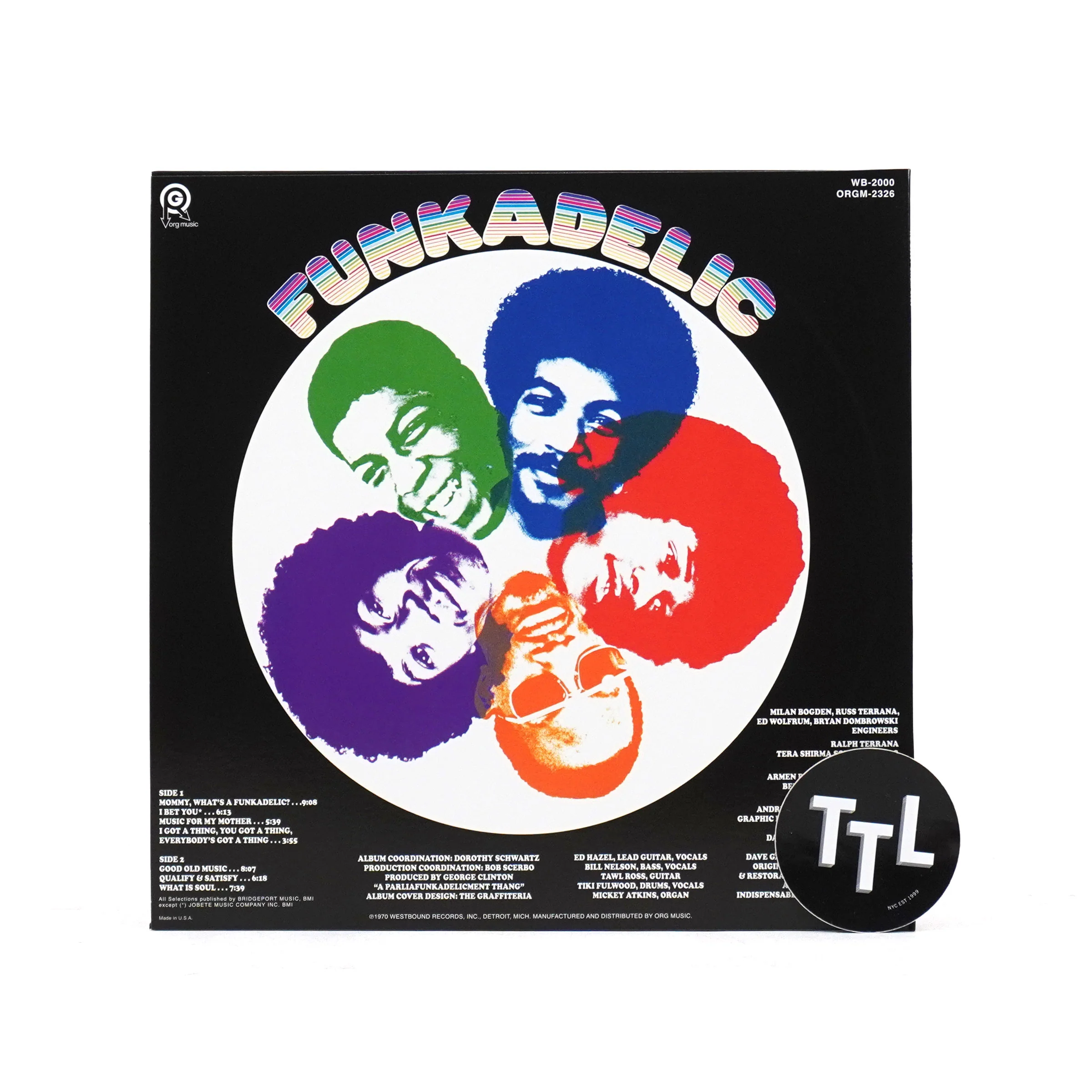 Funkadelic: Funkadelic (Colored Vinyl) Vinyl LP - Image 3