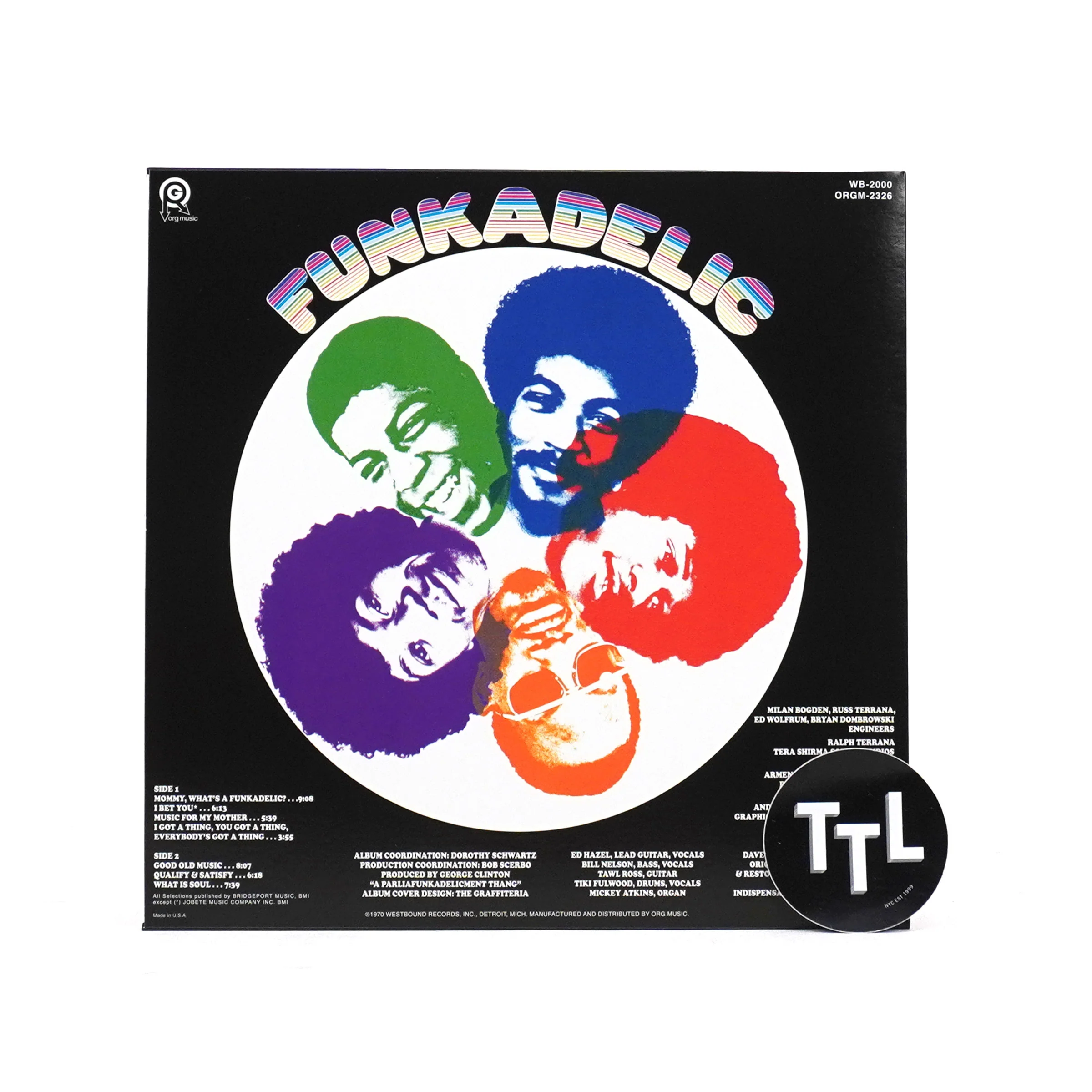 Funkadelic: Funkadelic Vinyl LP - Image 2