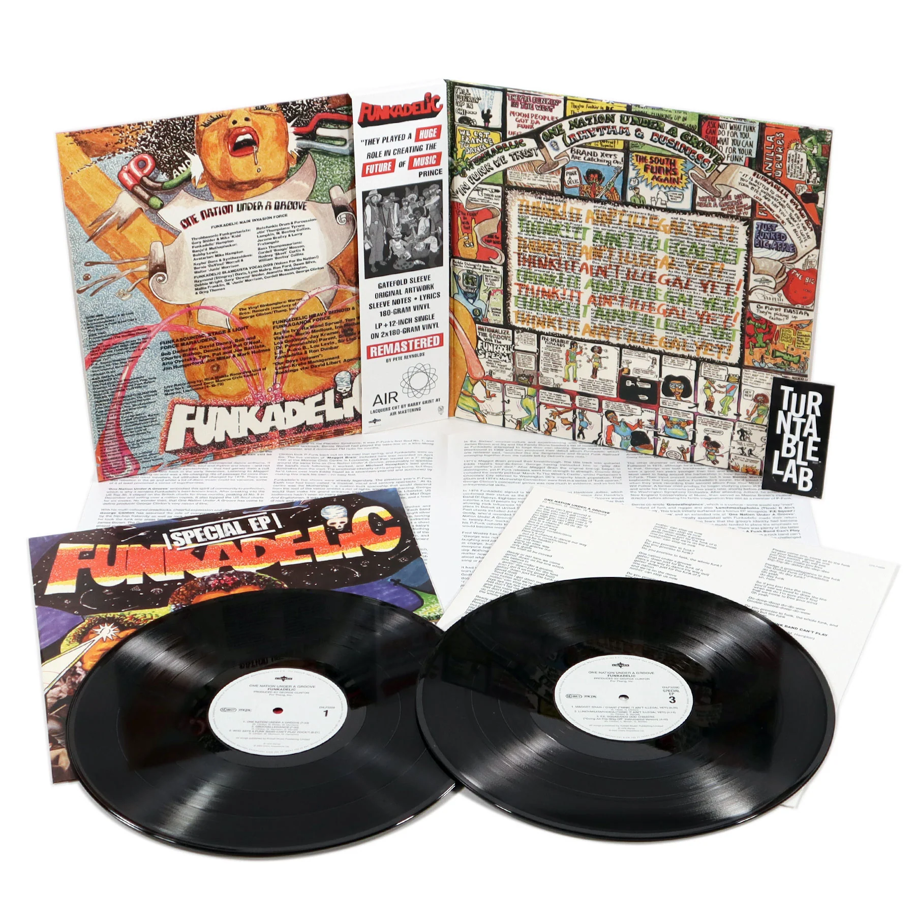 Funkadelic: One Nation Under A Groove Vinyl LP+12" - Image 2