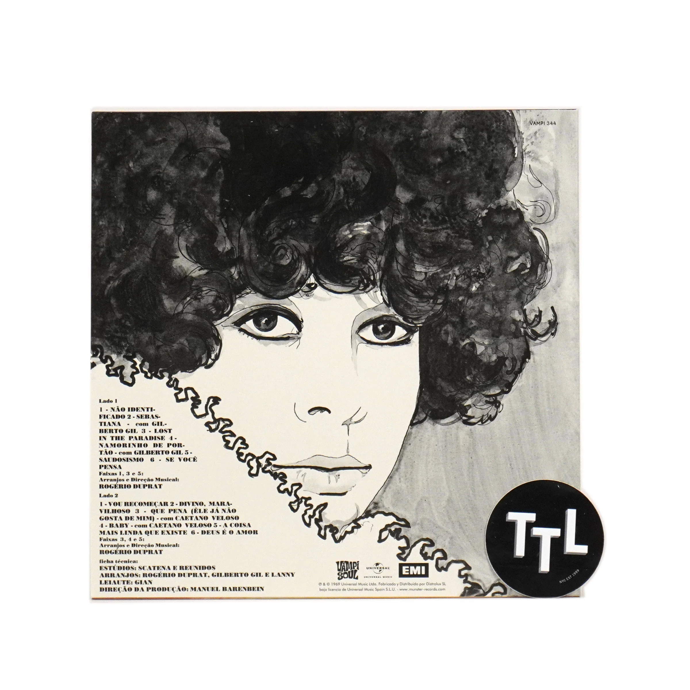 Gal Costa: Gal Costa (1969) Vinyl LP - Image 3